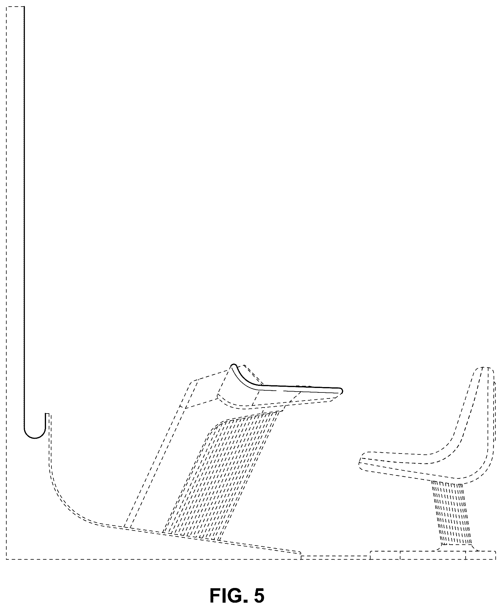 Patent USD1077916 Figure 5 – Gaming machine