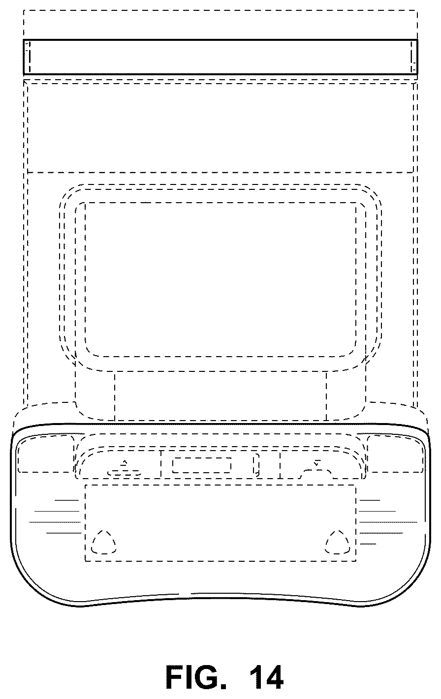 Patent USD1077916 Figure 14 – Gaming machine