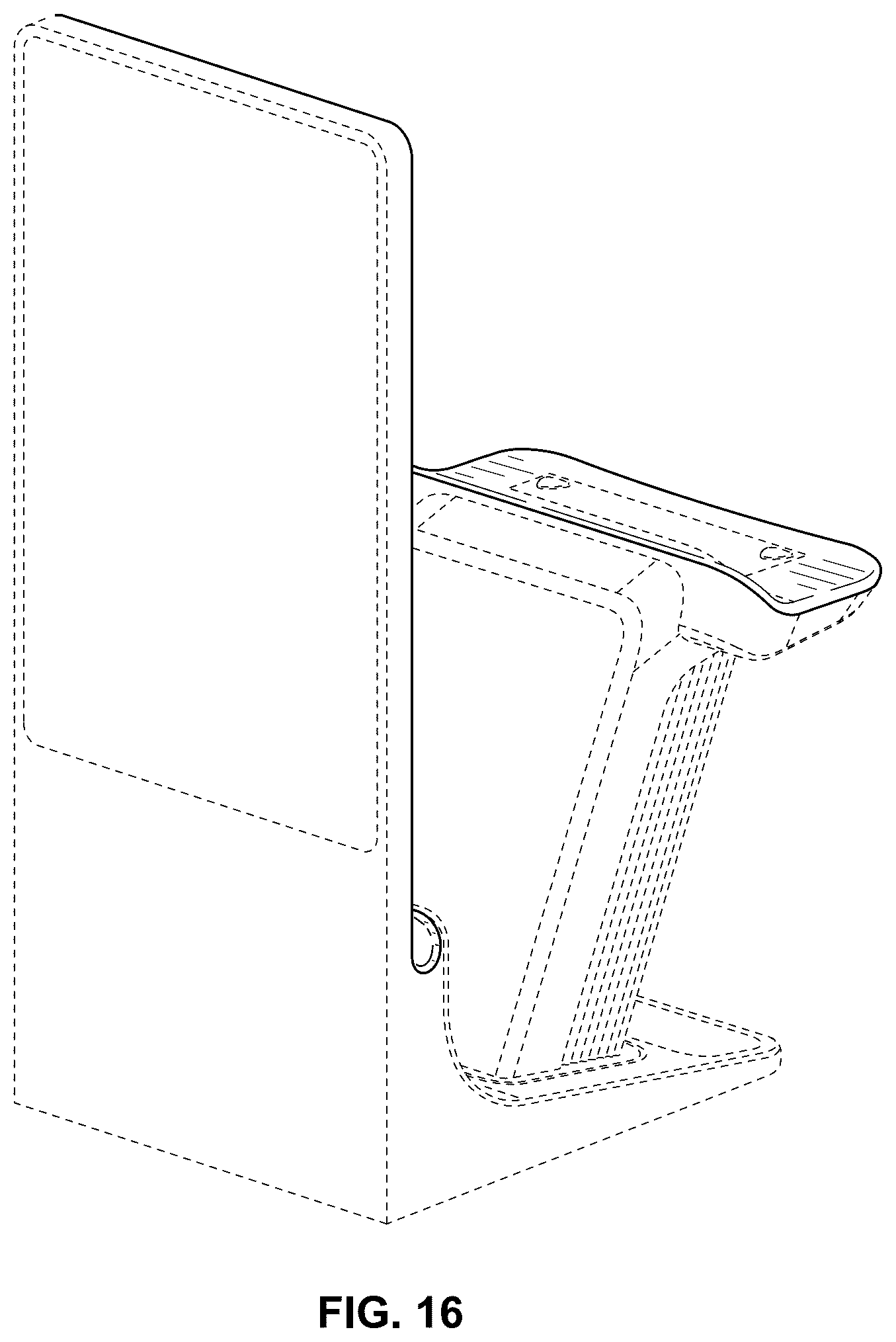 Patent USD1077916 Figure 16 – Gaming machine