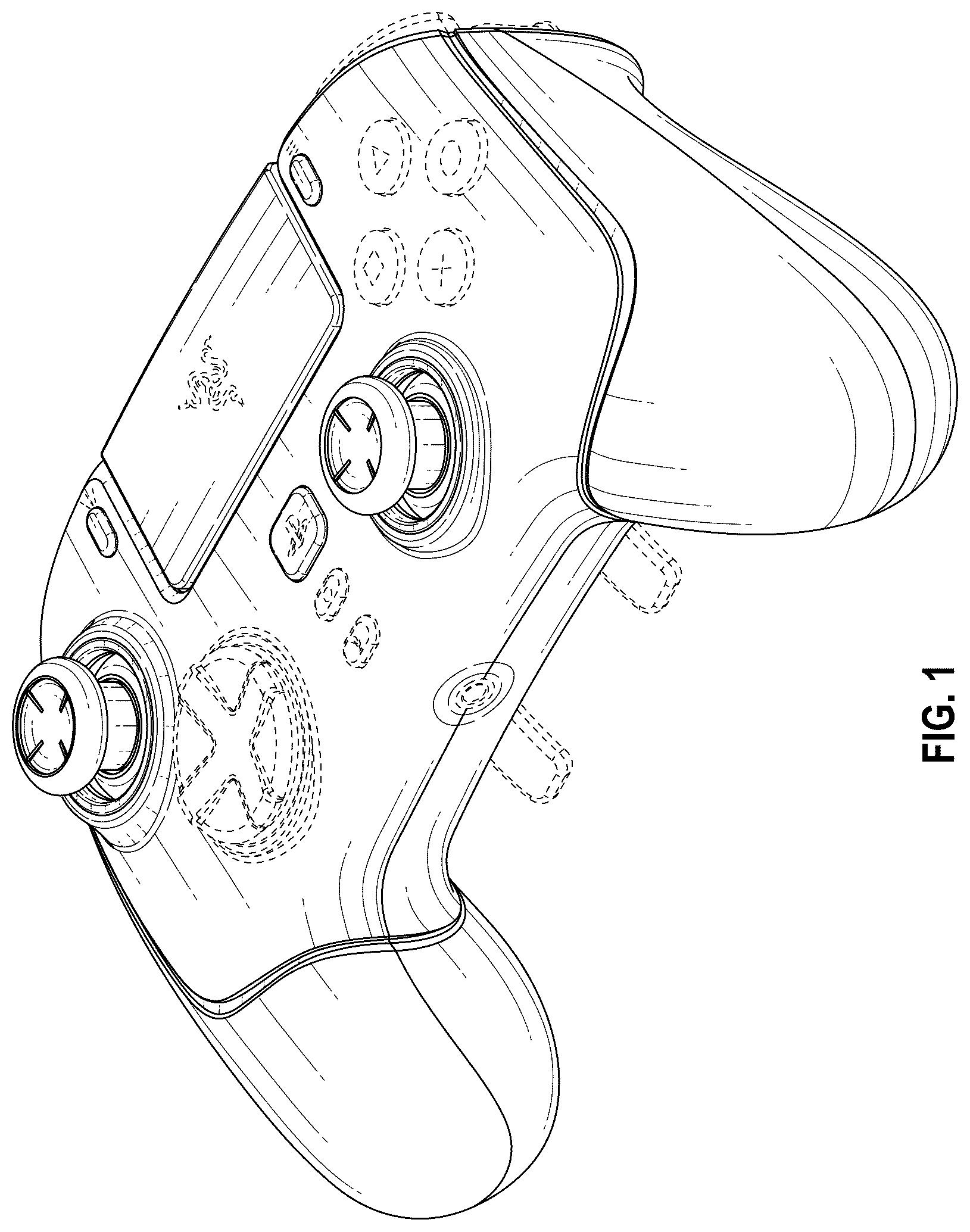 Patent USD1077919 — Controller — Figure 1