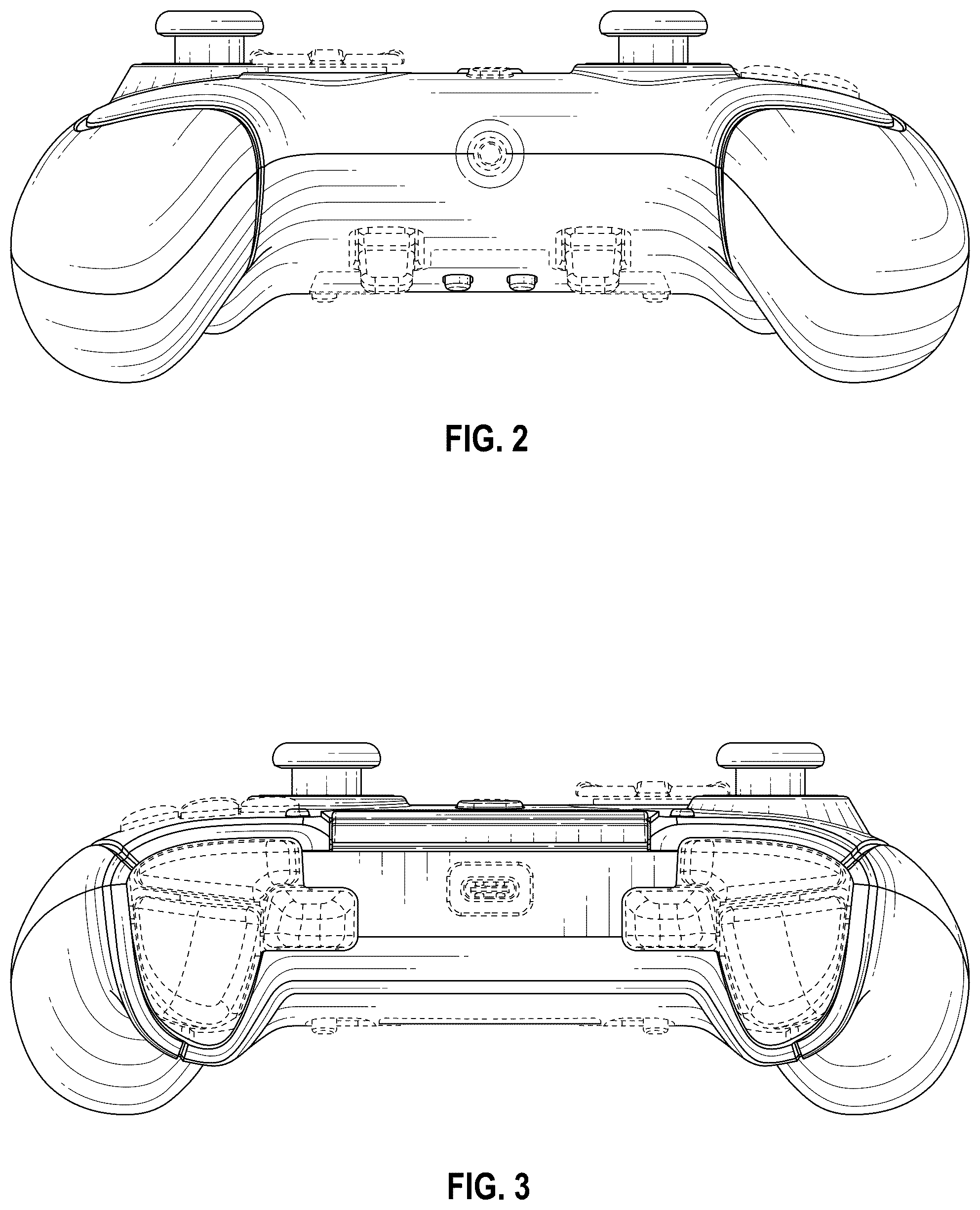 Patent USD1077919 Figure 2 – Controller