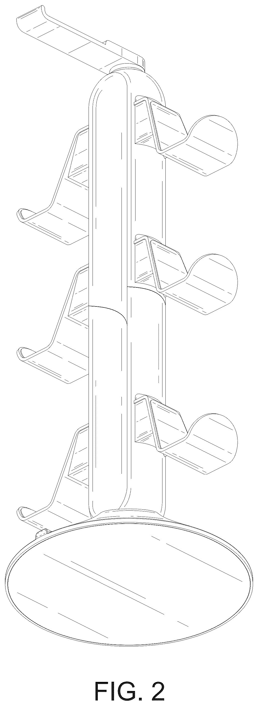 Patent USD1077920 Figure 2 – Game controller stand