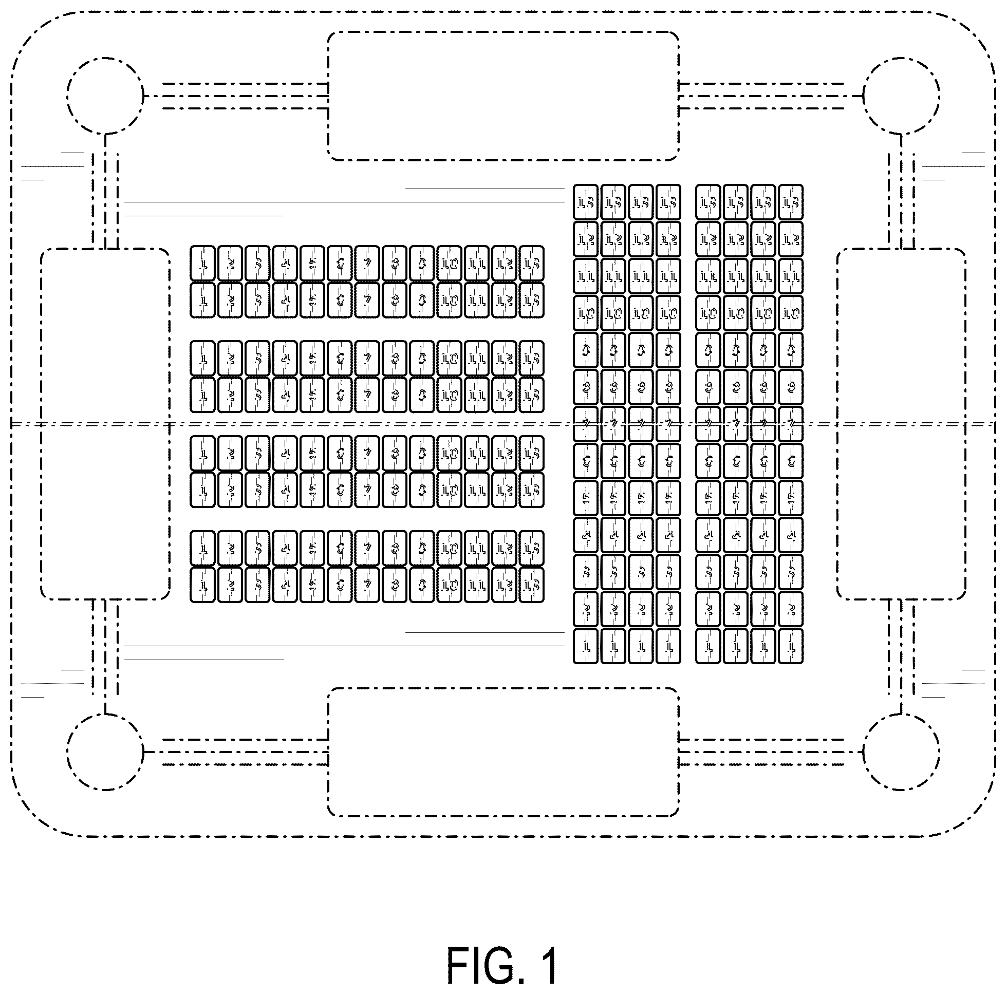 Patent USD1077921 — Game board — Figure 1