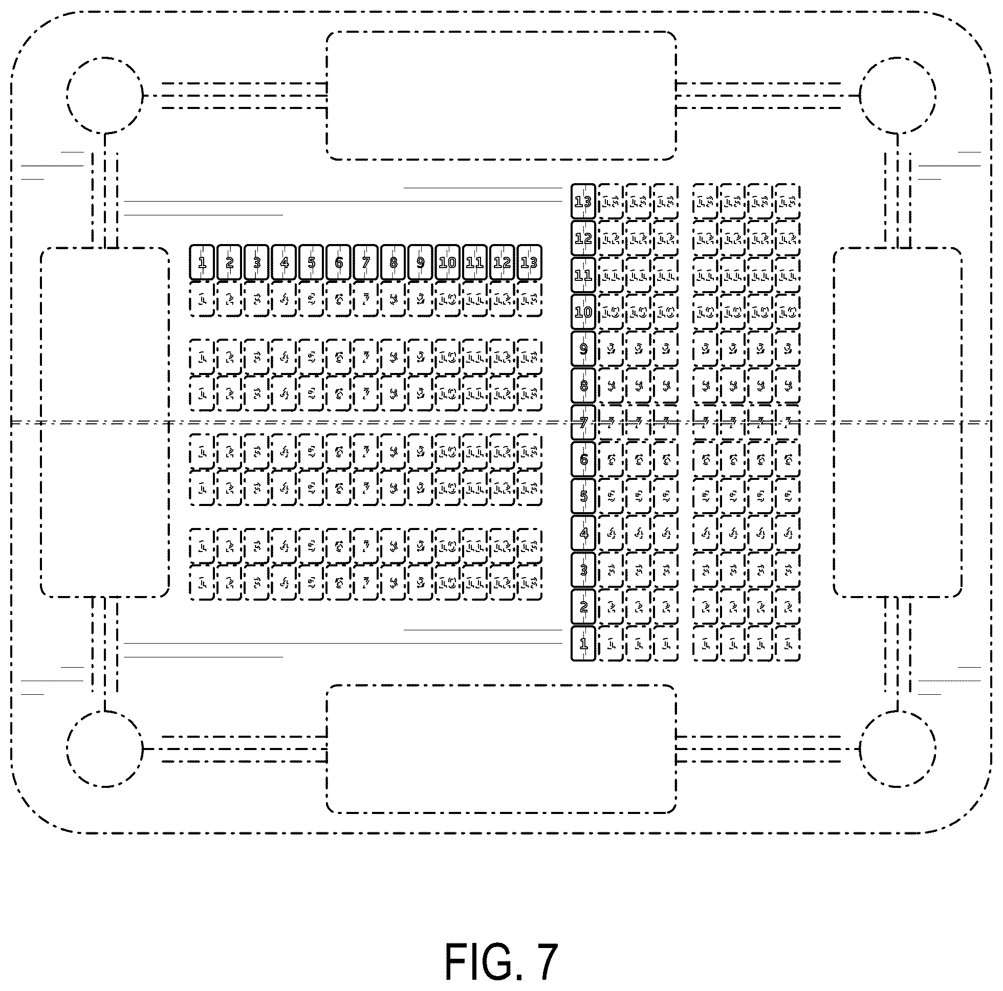 Patent USD1077921 Figure 5 – Game board