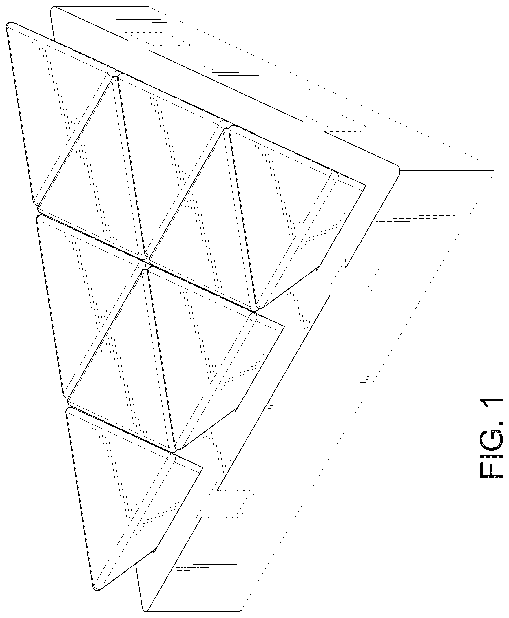 Patent USD1077923 Figure 1 – Gameboard