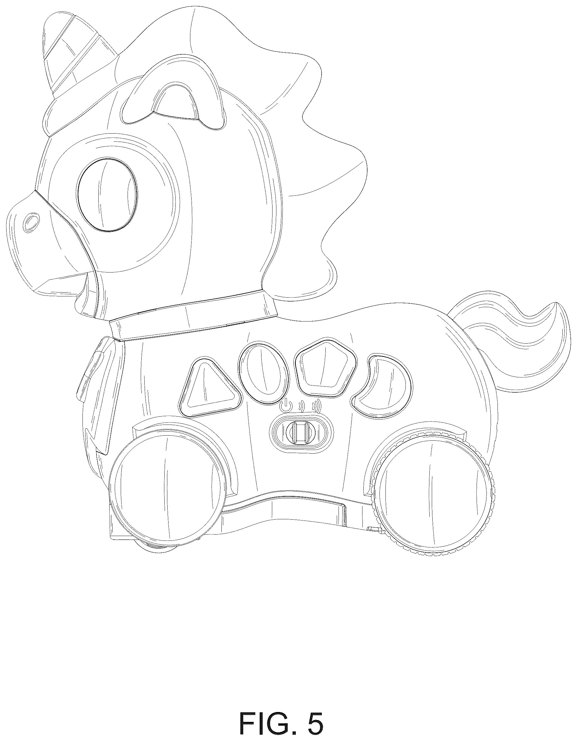Patent USD1077927 Figure 5 – Toy car