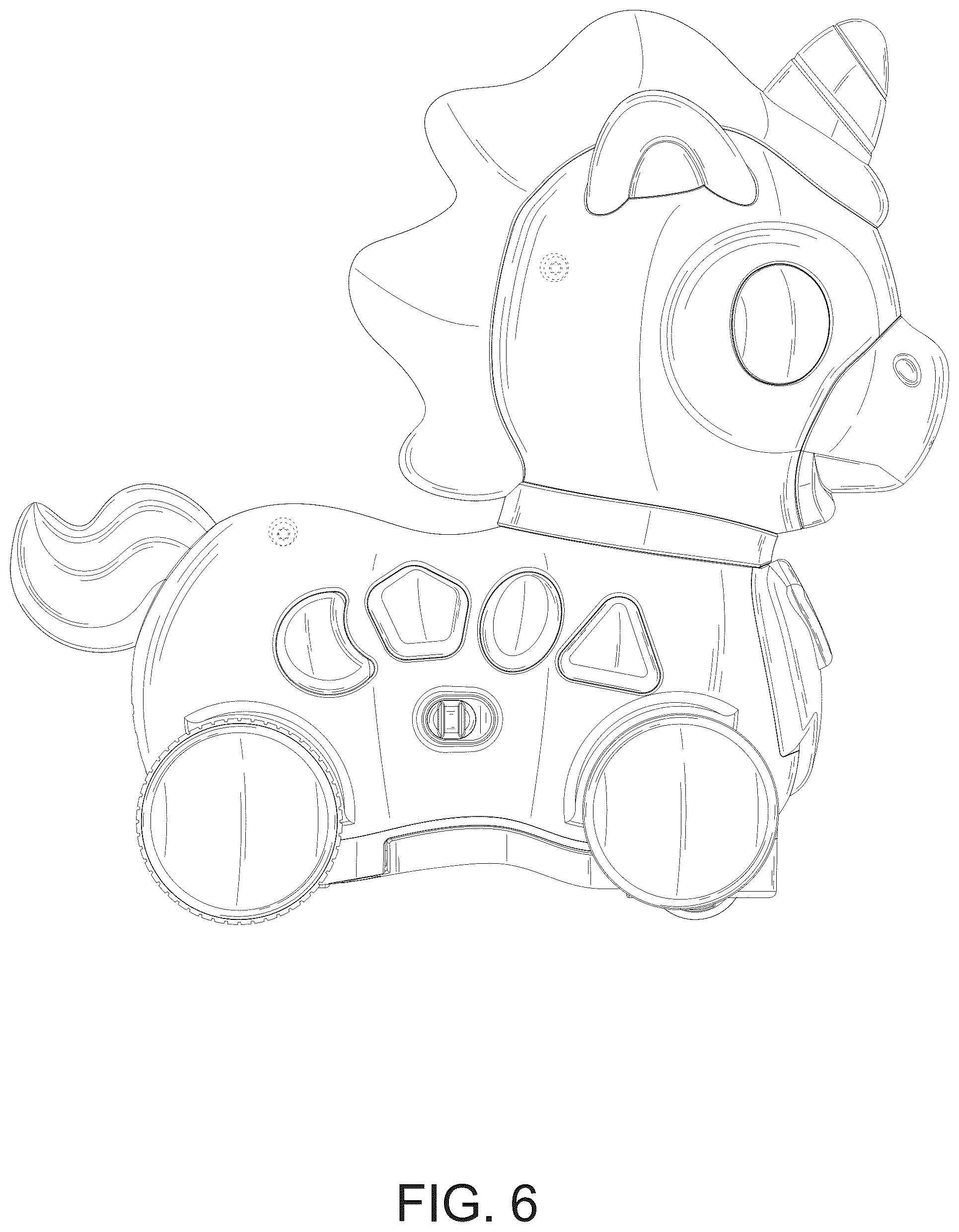 Patent USD1077927 Figure 6 – Toy car