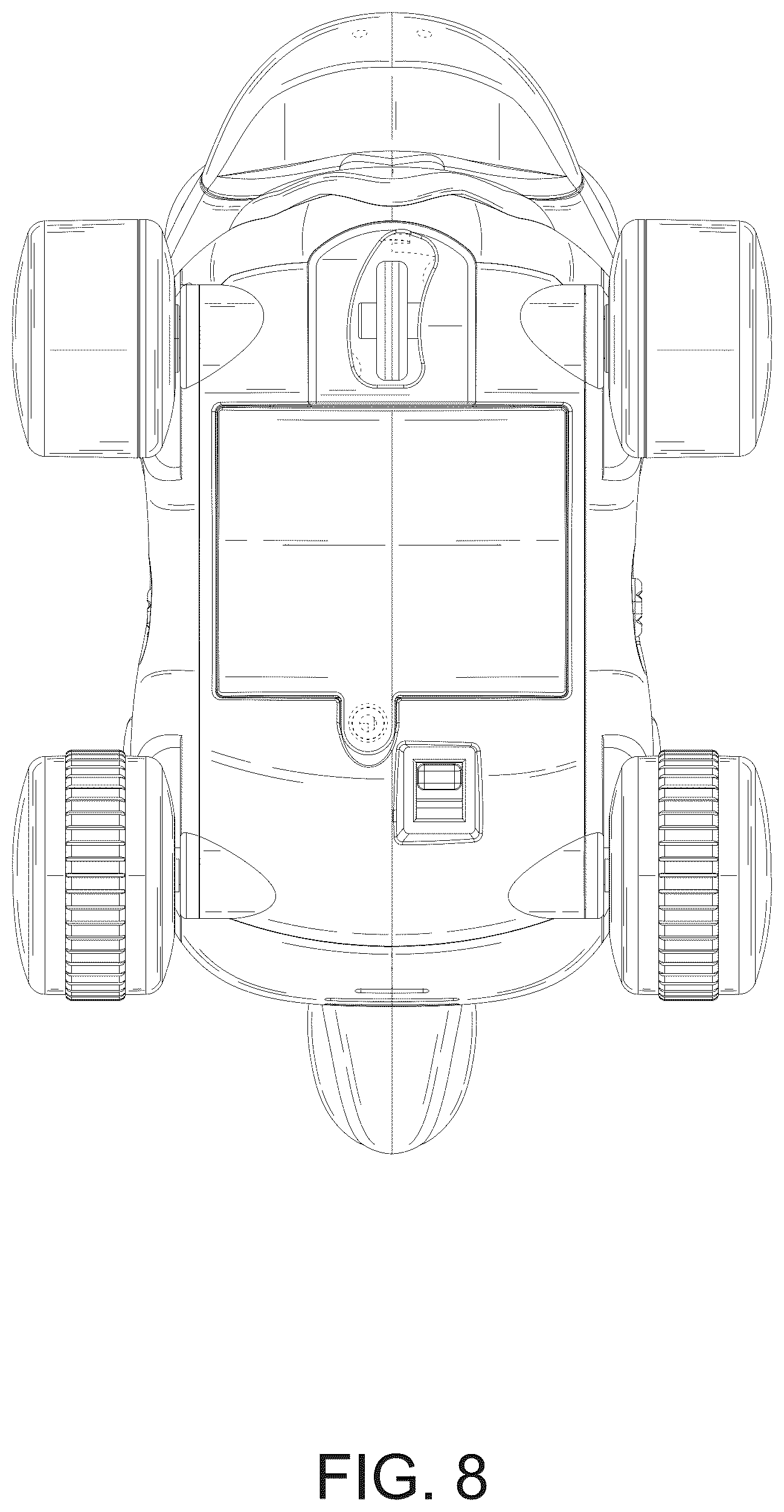 Patent USD1077927 Figure 8 – Toy car