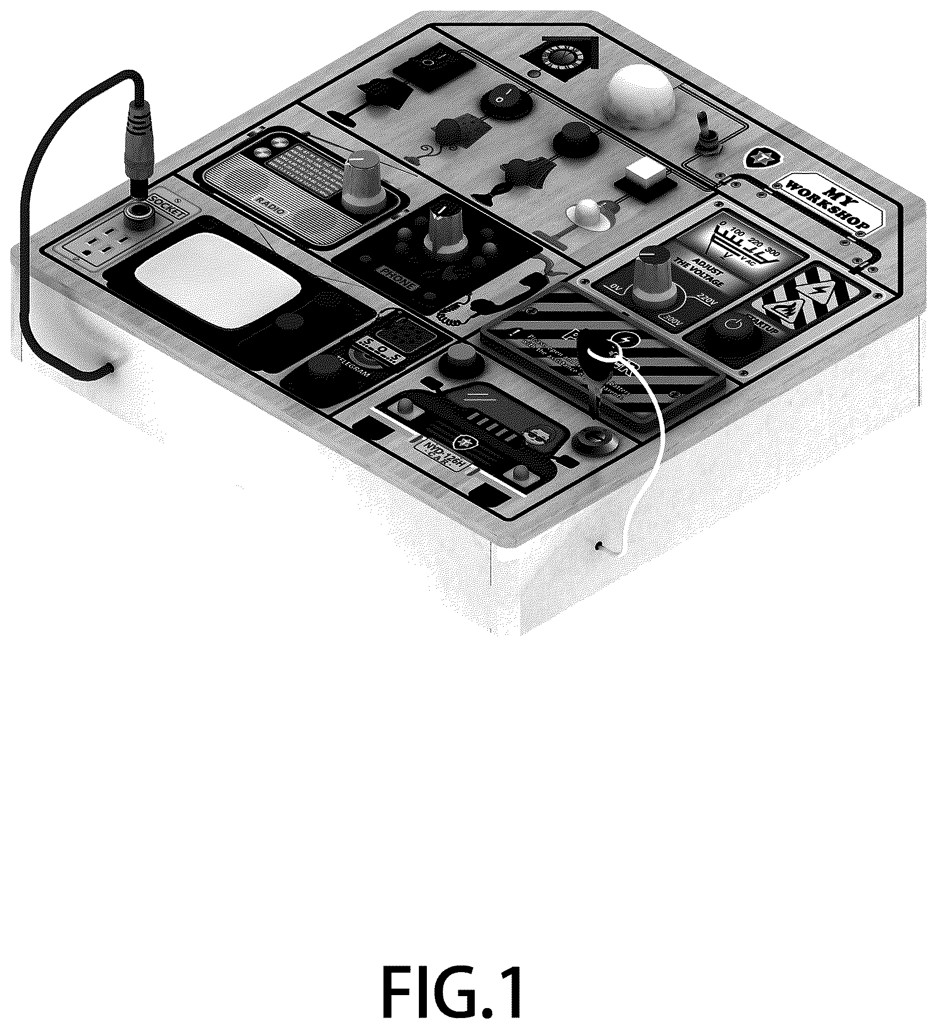 Patent USD1077930 Figure 1 – Educational toy