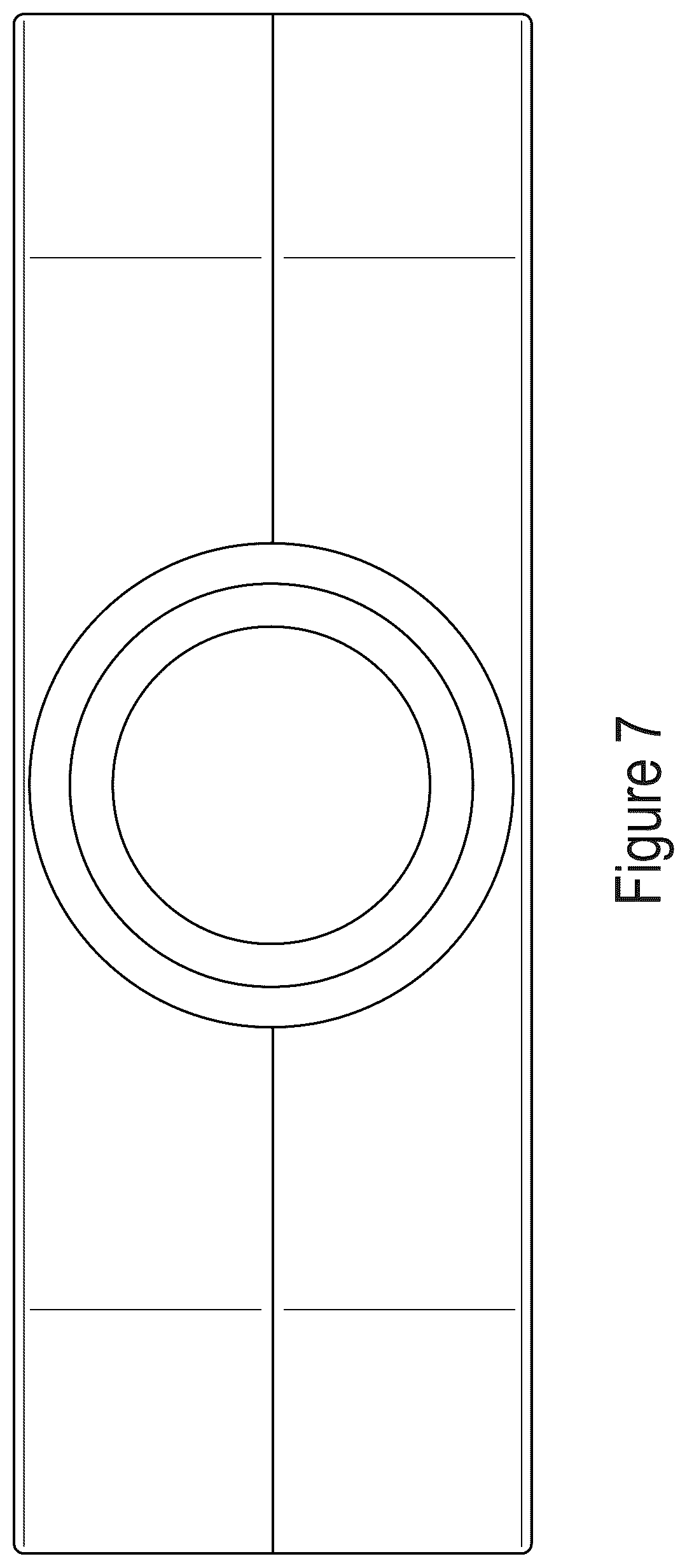 Patent USD1077931 Figure 7 – Beam module toy brick with upstanding connectors