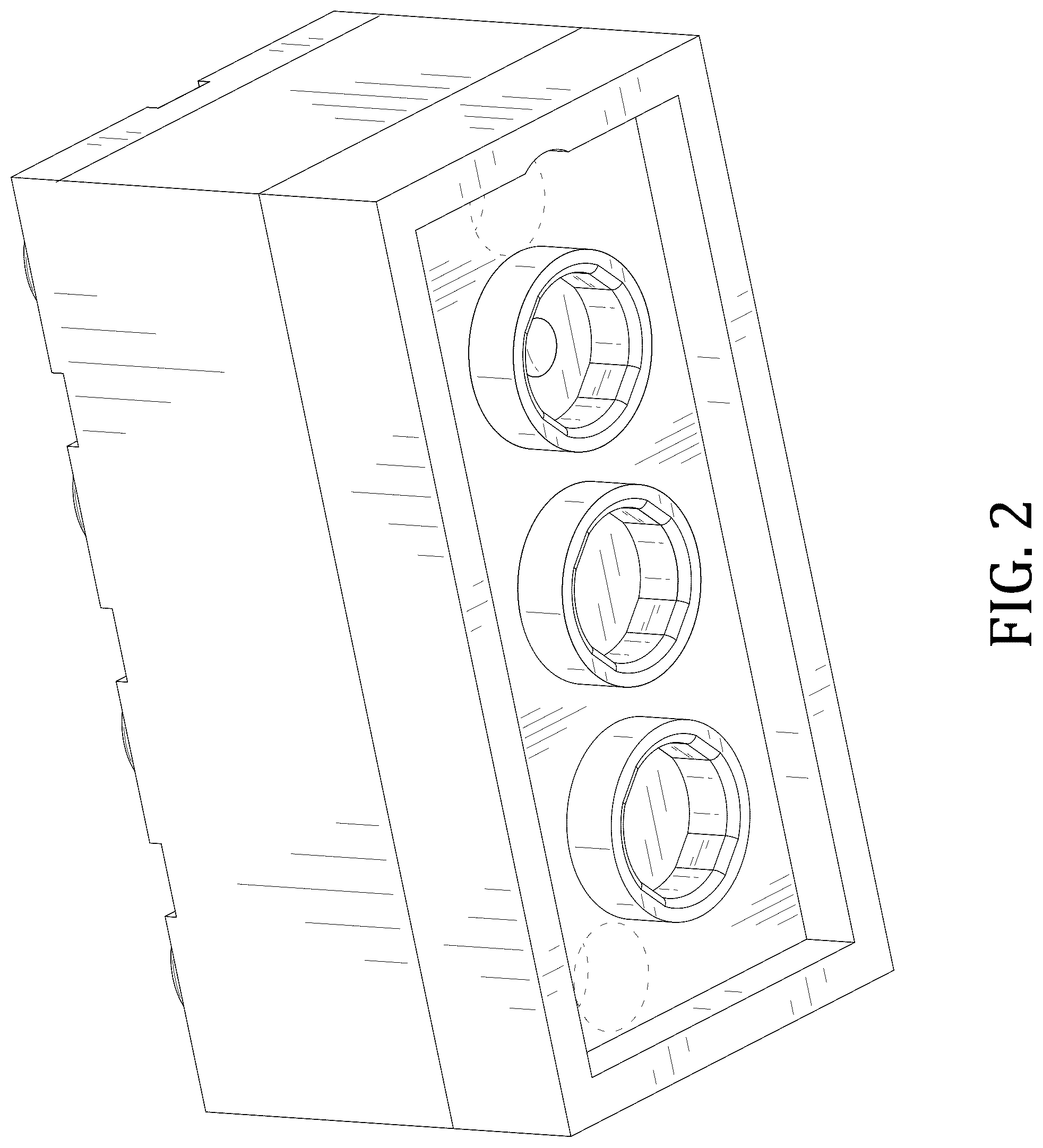 Patent USD1077932 Figure 2 – Building block