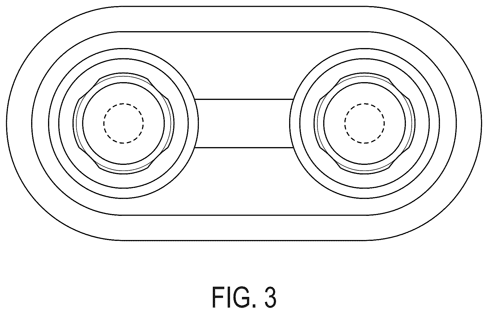 Patent USD1077933 Figure 3 – Interlocking toy brick