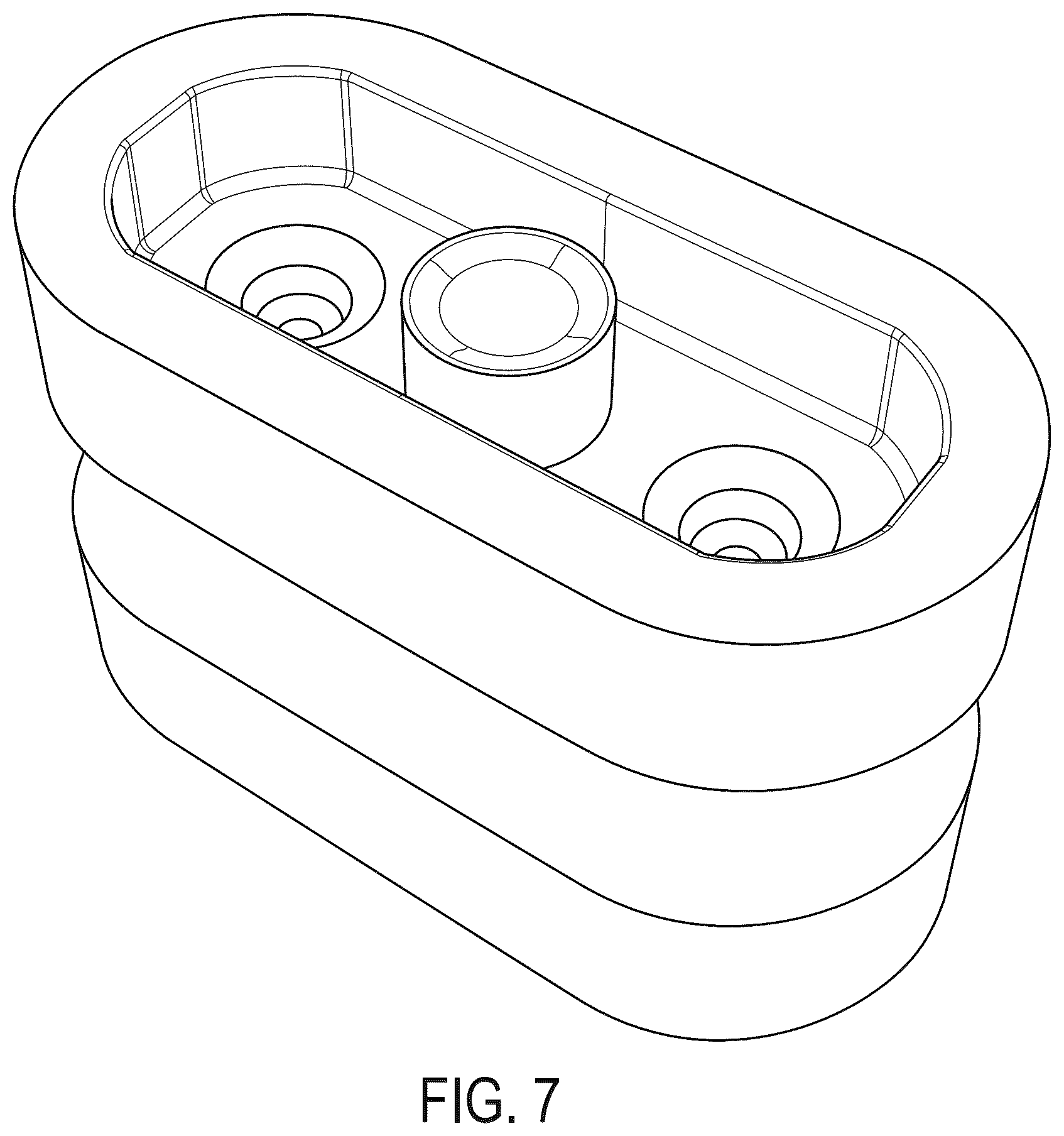 Patent USD1077933 Figure 7 – Interlocking toy brick
