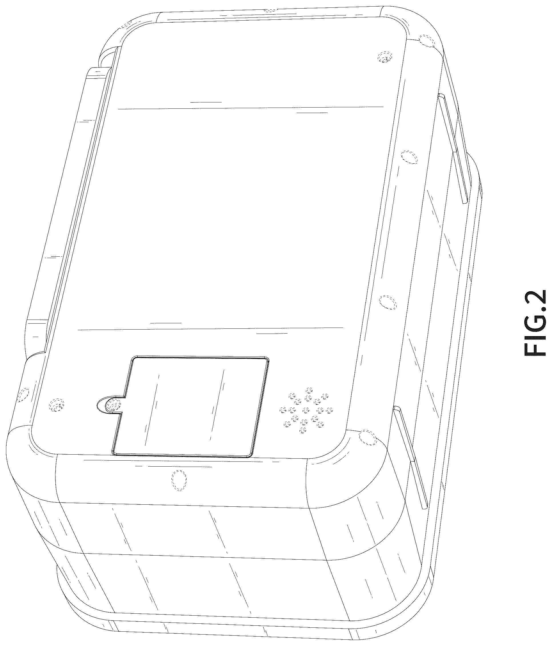 Patent USD1077939 Figure 2 – Toy oven