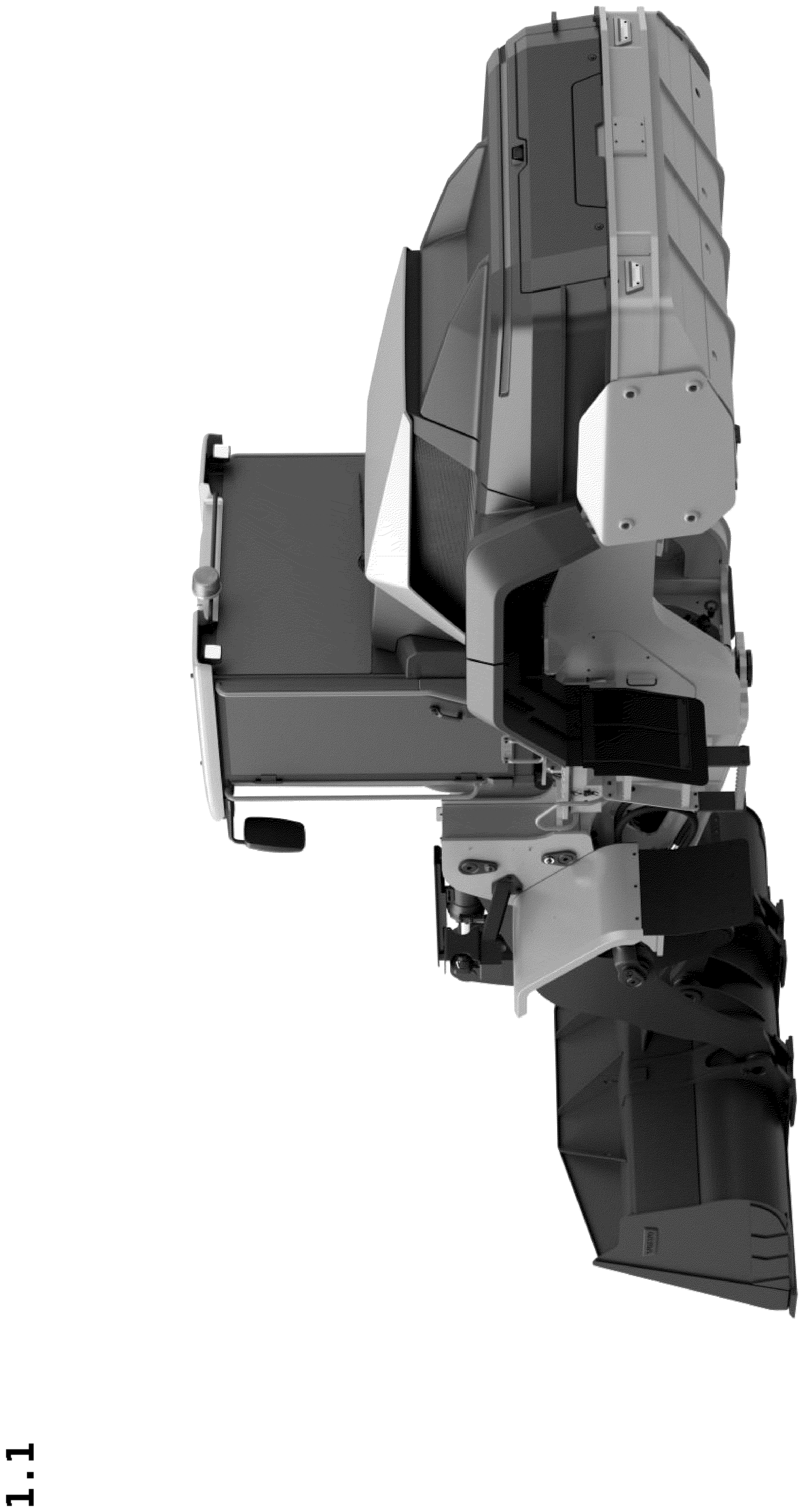 Patent USD1077940 — Scale model of construction vehicle — Figure 1