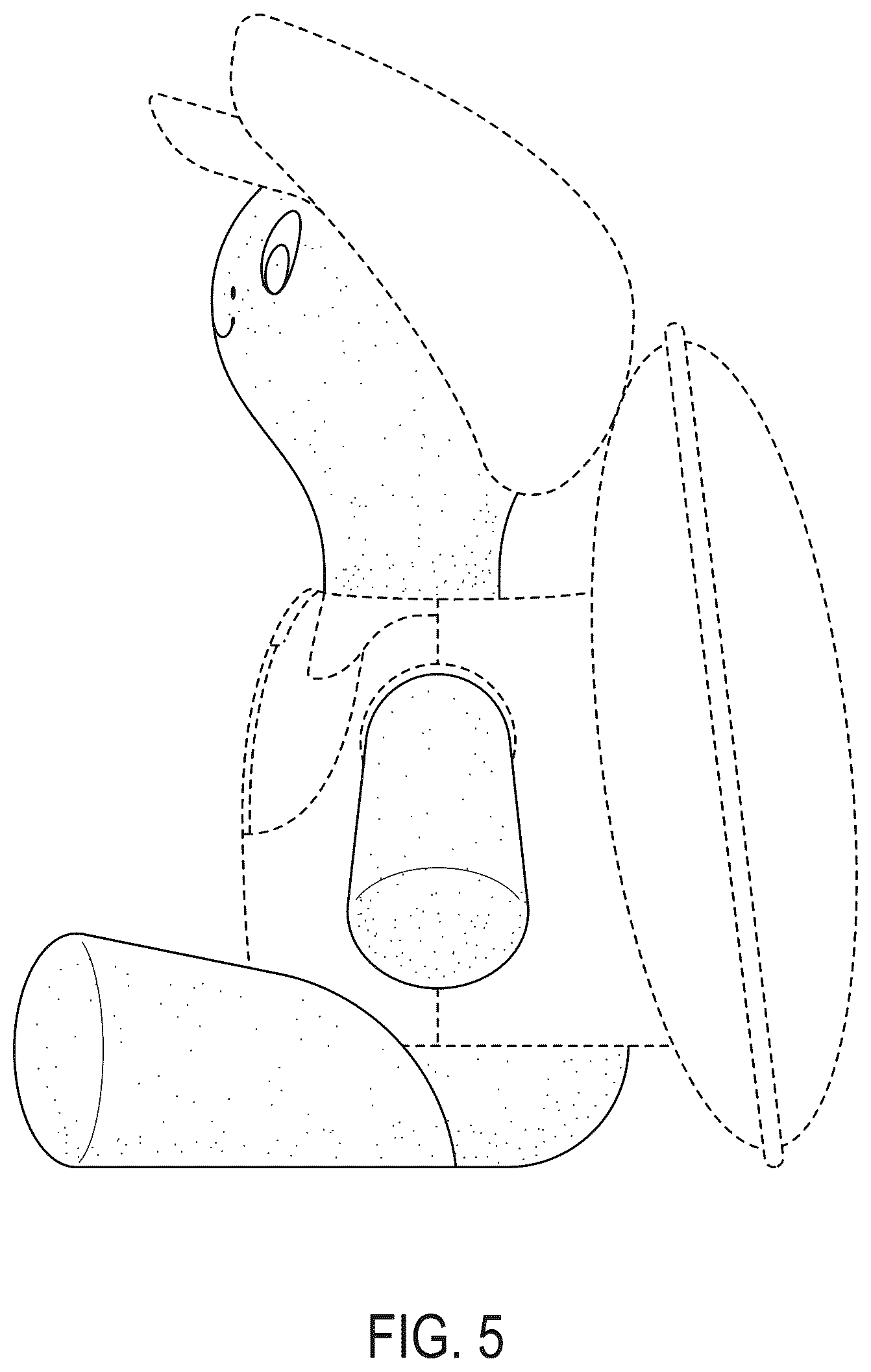 Patent USD1077942 Figure 5 – Toy