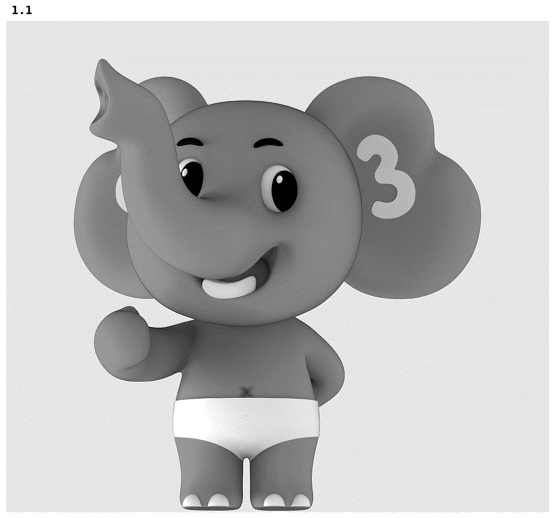 Patent USD1077945 — Toy cartoon figure — Figure 1