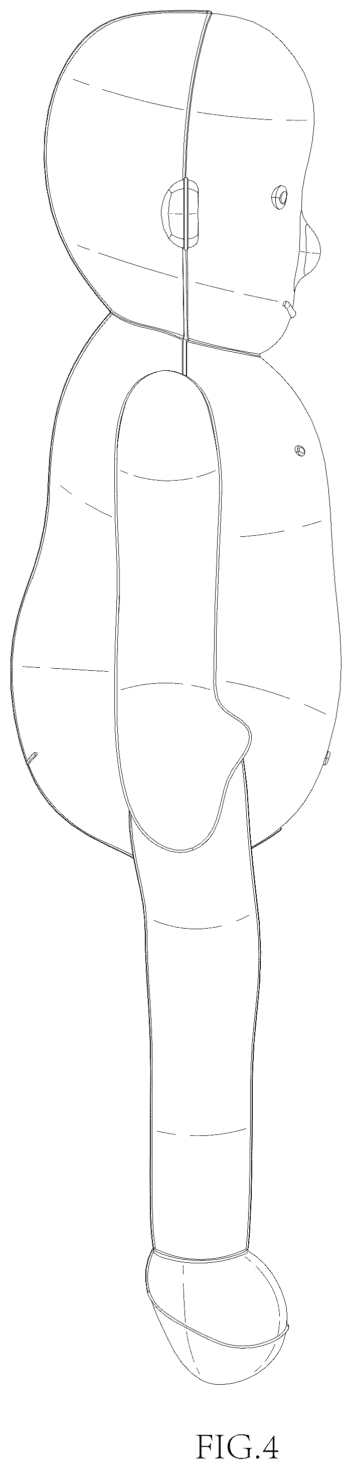 Patent USD1077946 Figure 4 – Handmade doll