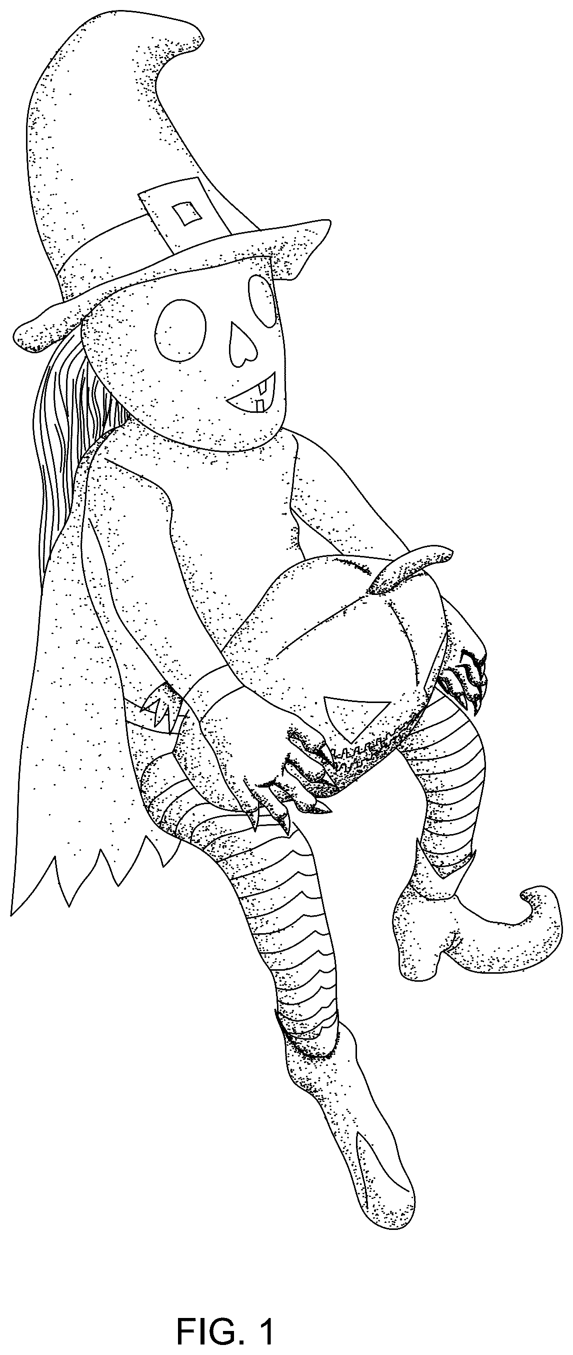 Patent USD1077947 Figure 1 – Cuddle ghost toy