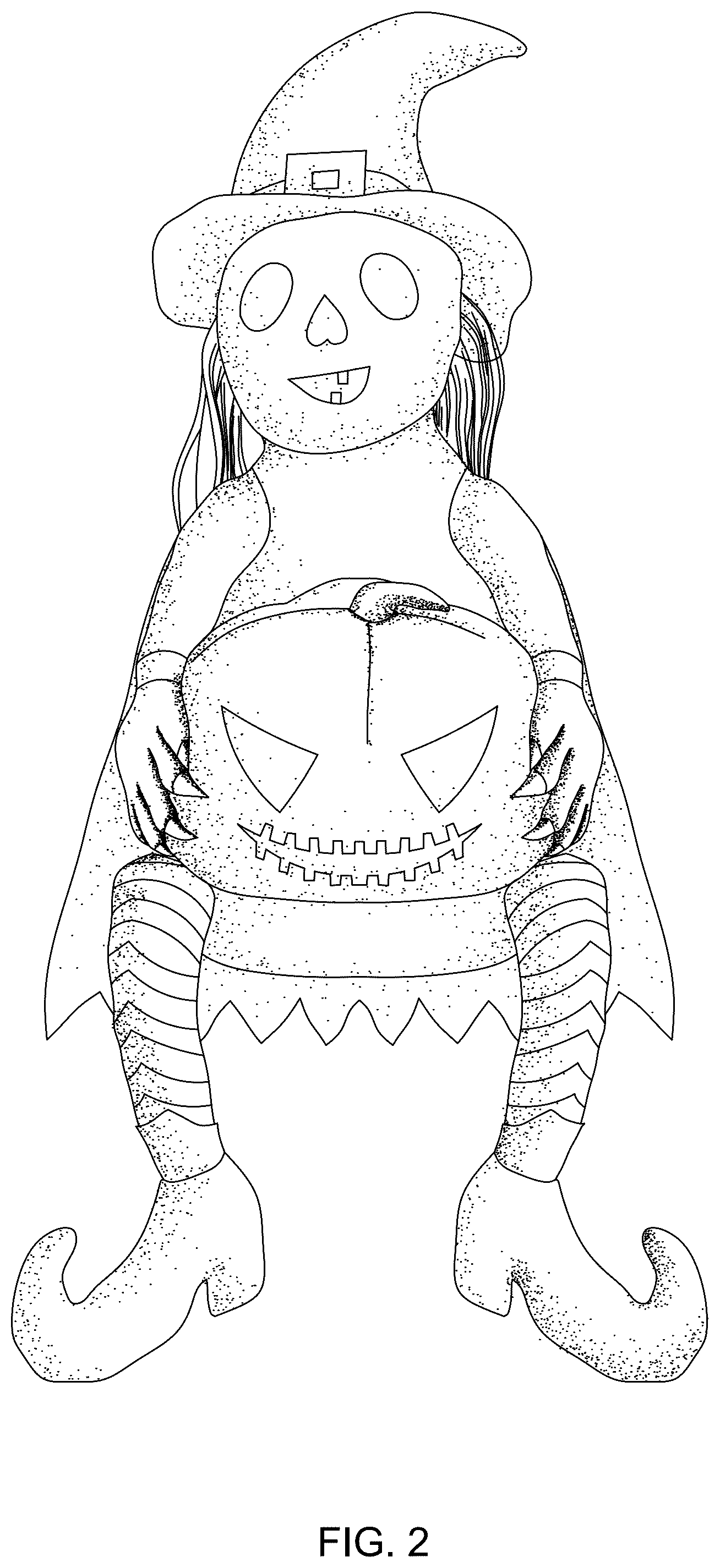 Patent USD1077947 Figure 2 – Cuddle ghost toy