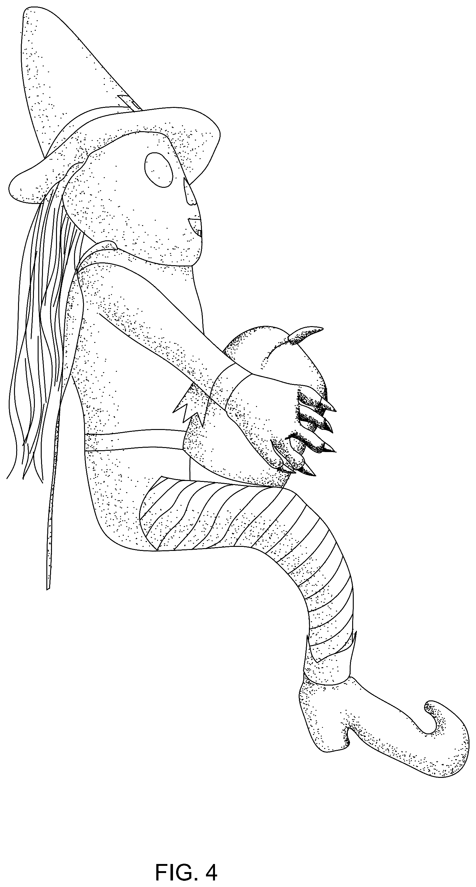 Patent USD1077947 Figure 4 – Cuddle ghost toy
