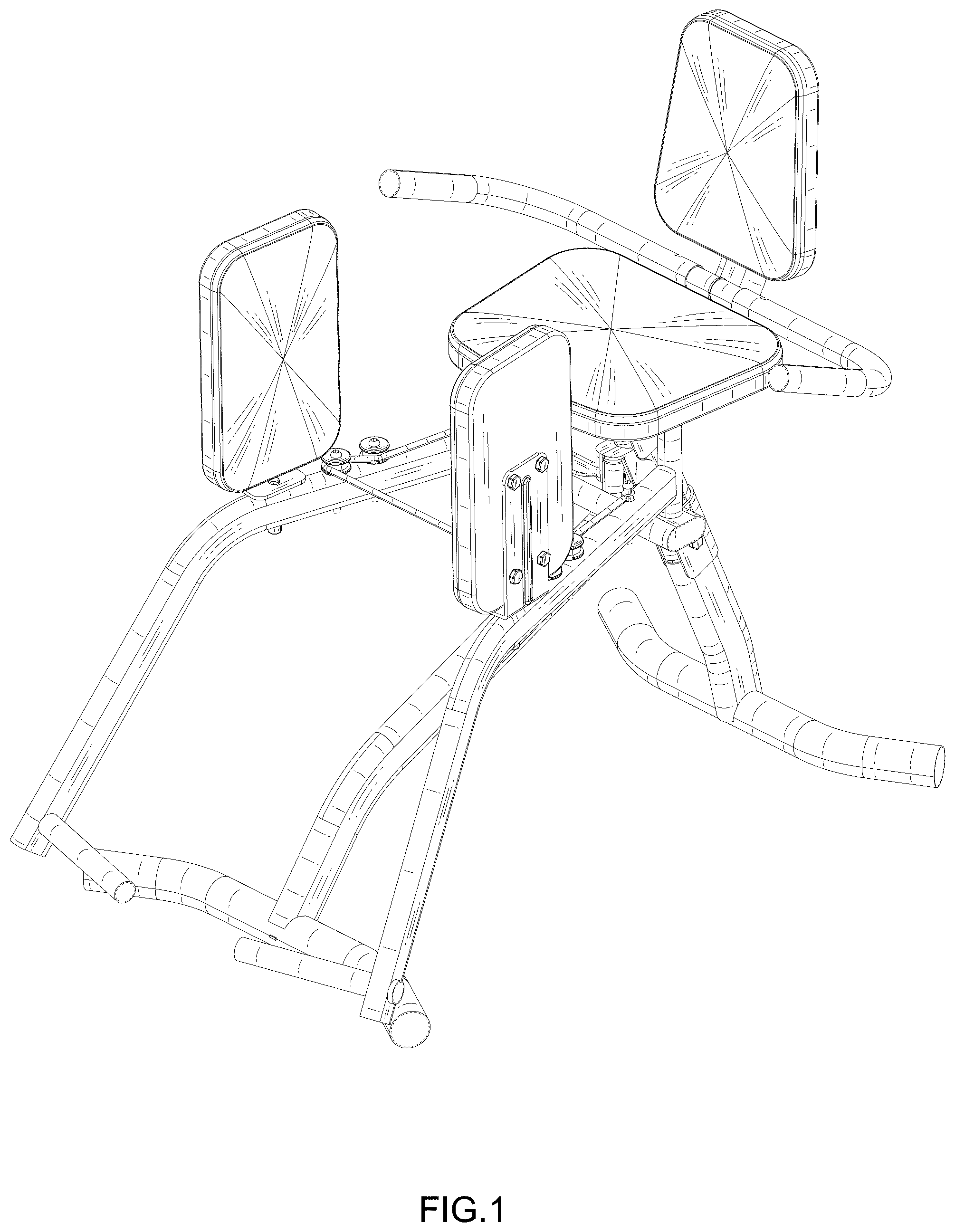 Patent USD1077948 — Fitness machine — Figure 1