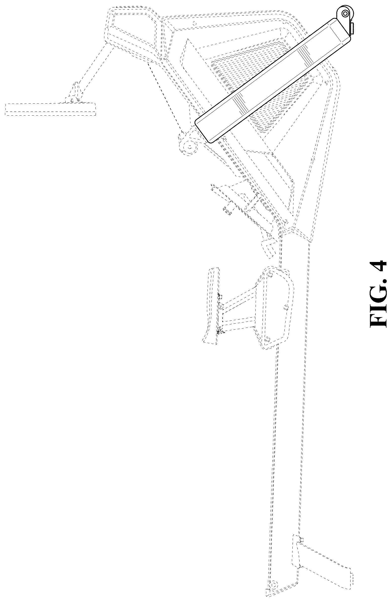 Patent USD1077949 Figure 3 – Rowing machine