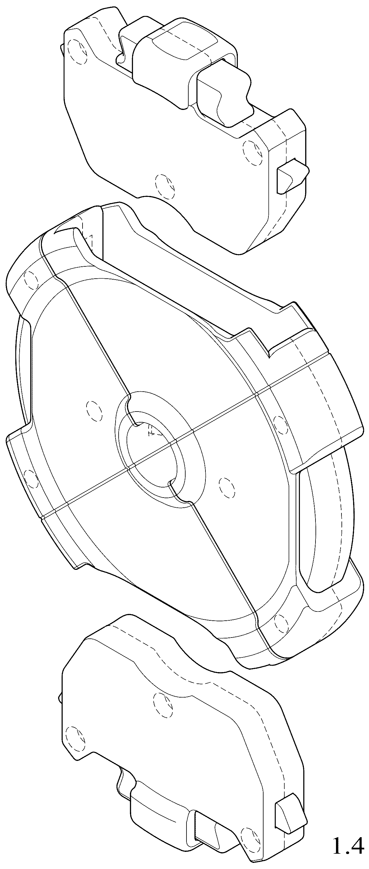 Patent USD1077950 Figure 4 – Weight plate for athletics