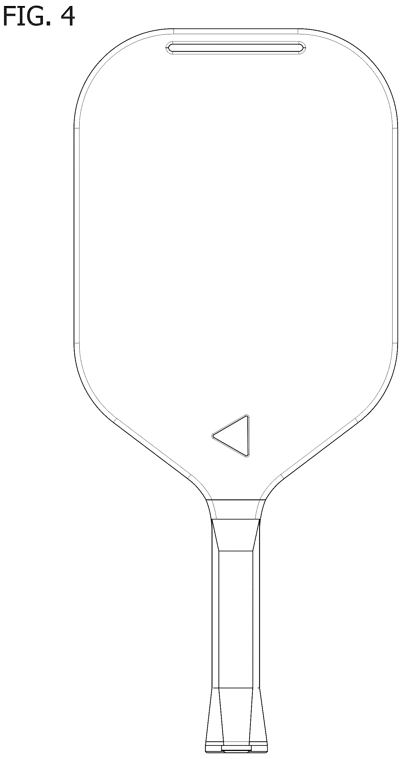 Patent USD1077952 Figure 4 – Pickleball paddle