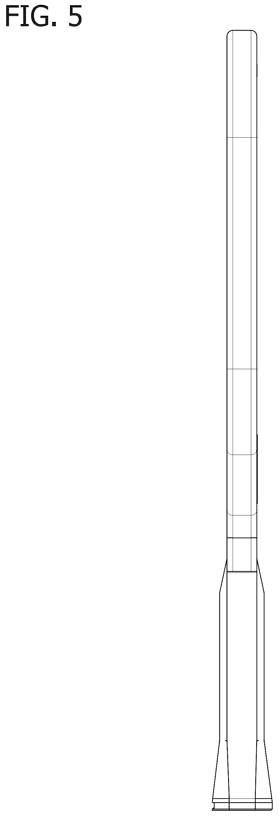 Patent USD1077952 Figure 5 – Pickleball paddle