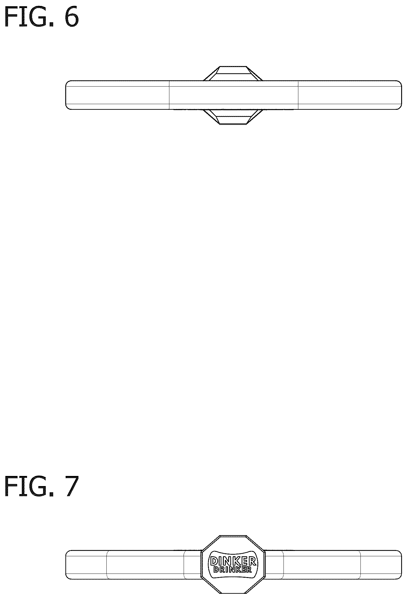 Patent USD1077952 Figure 6 – Pickleball paddle