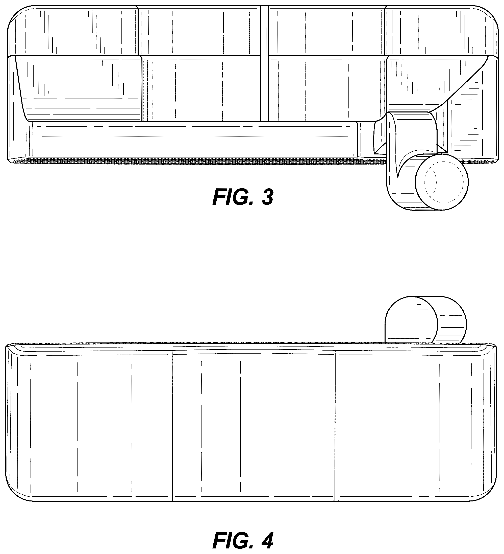 Patent USD1077953 Figure 3 – Golf club head