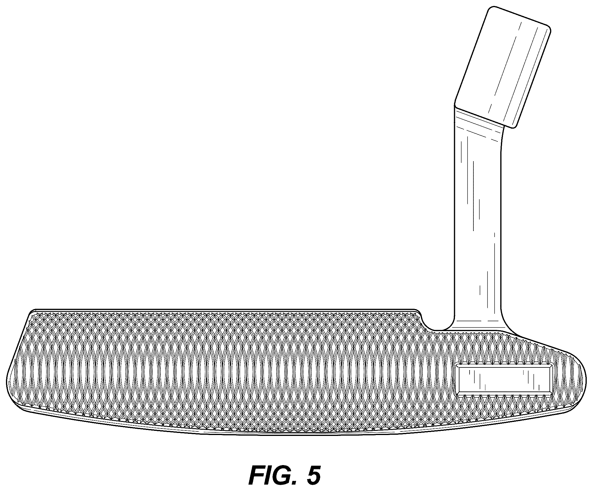 Patent USD1077953 Figure 4 – Golf club head
