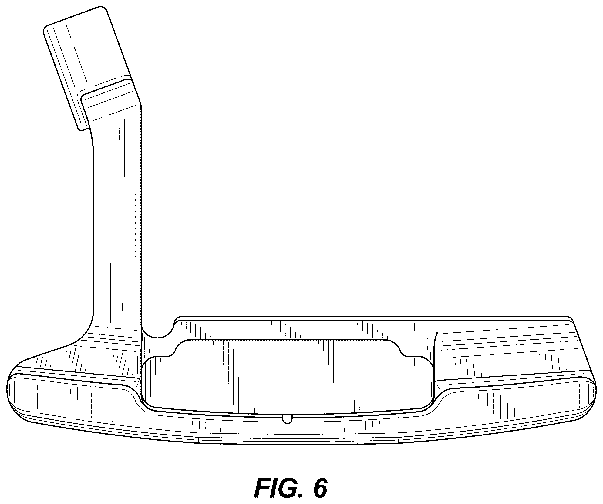 Patent USD1077953 Figure 5 – Golf club head
