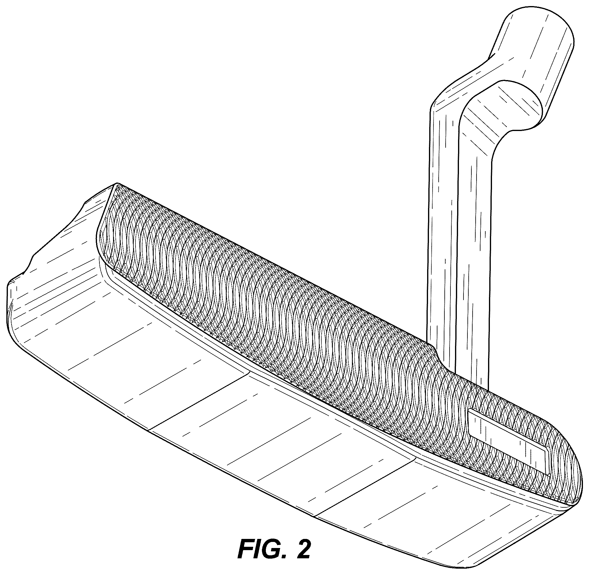 Patent USD1077954 Figure 2 – Golf club head