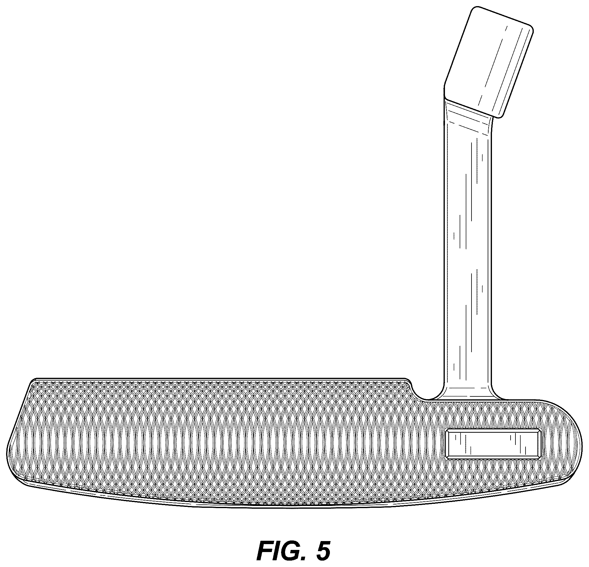 Patent USD1077954 Figure 4 – Golf club head