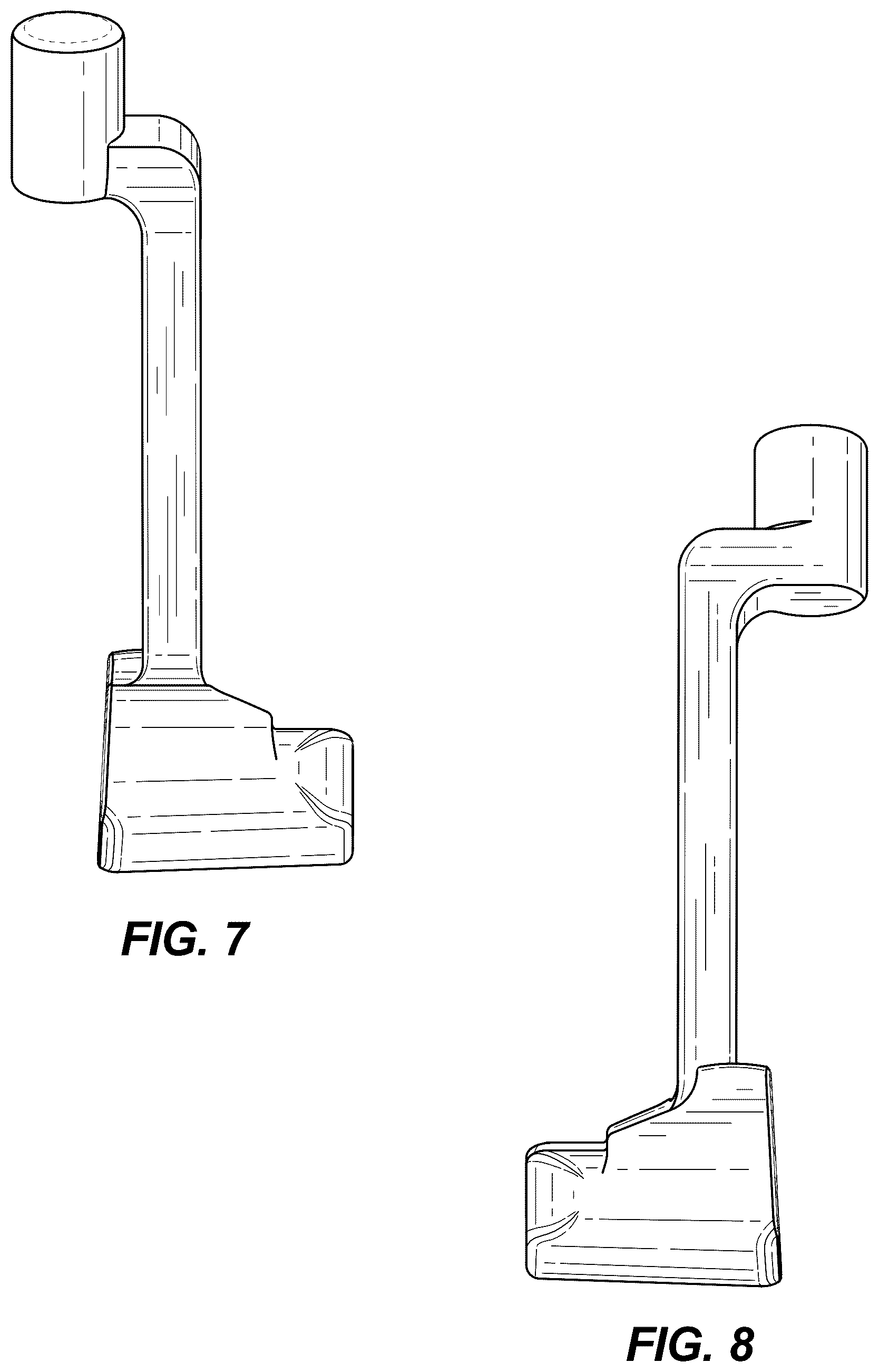 Patent USD1077954 Figure 6 – Golf club head