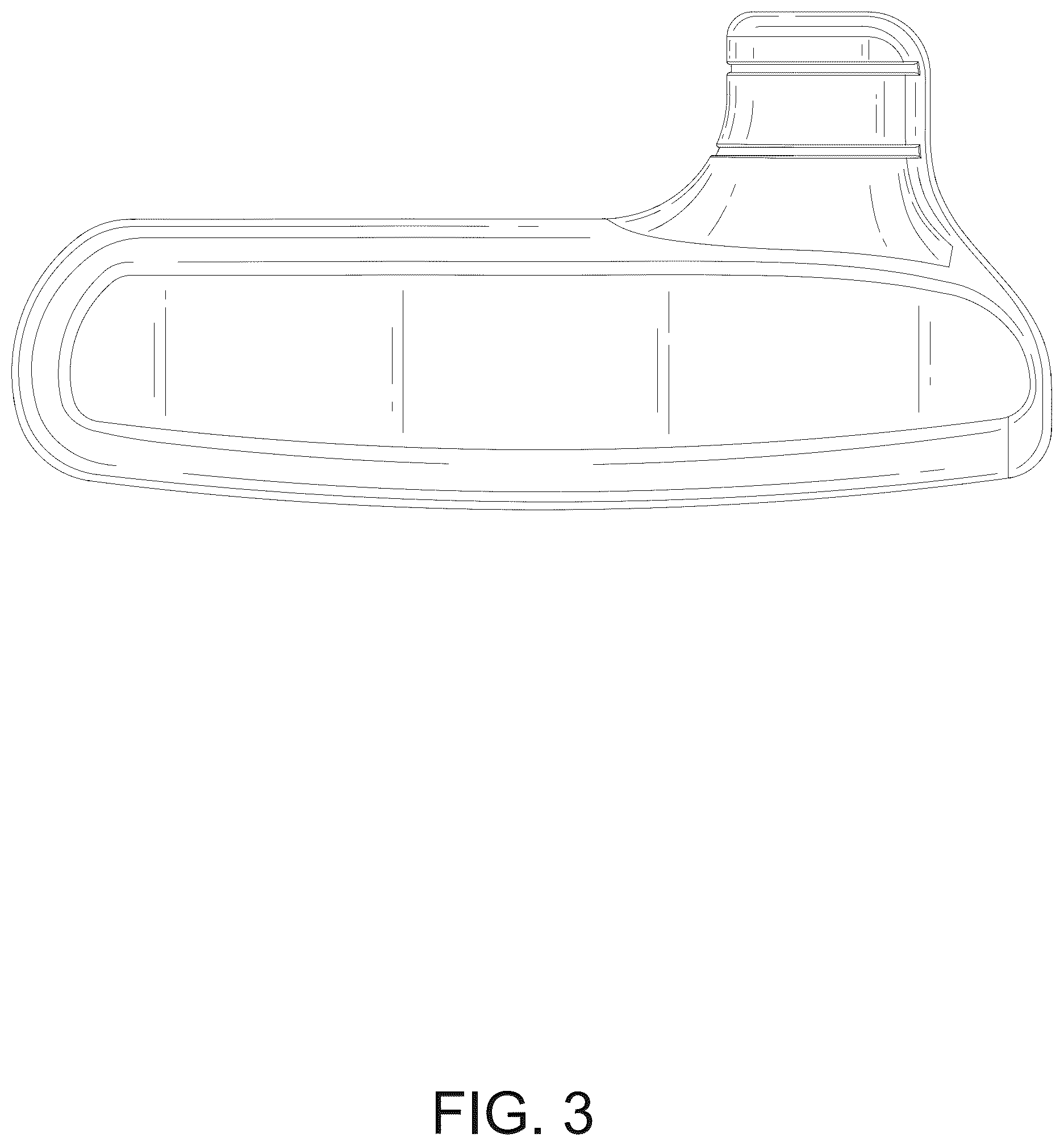 Patent USD1077955 Figure 3 – Golf putter head cover