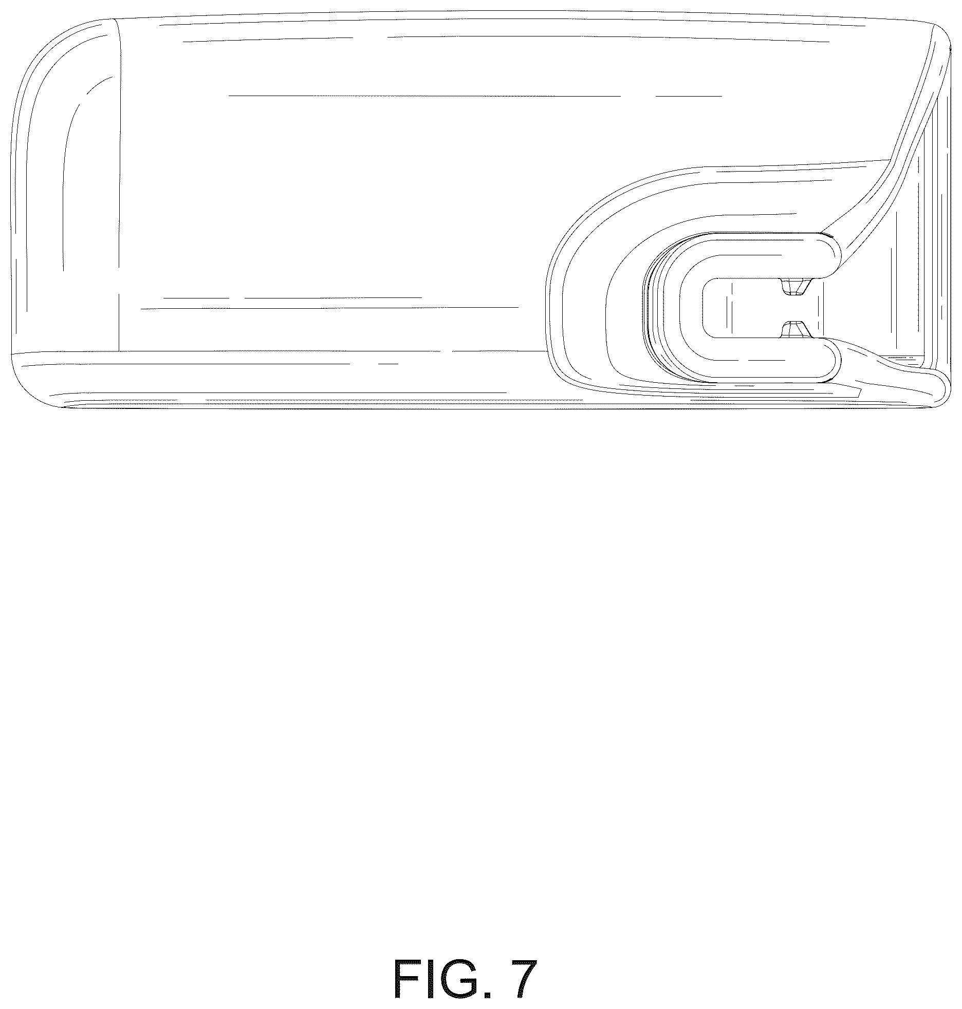 Patent USD1077955 Figure 7 – Golf putter head cover