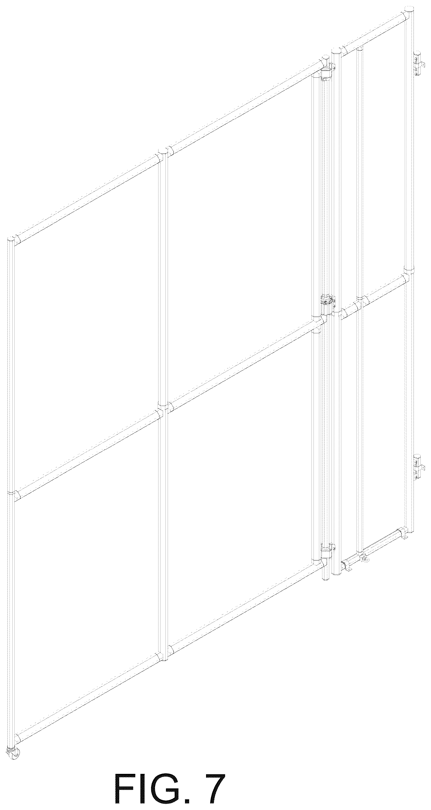 Patent USD1077956 Figure 6 – Virtual reality golf screen and frame