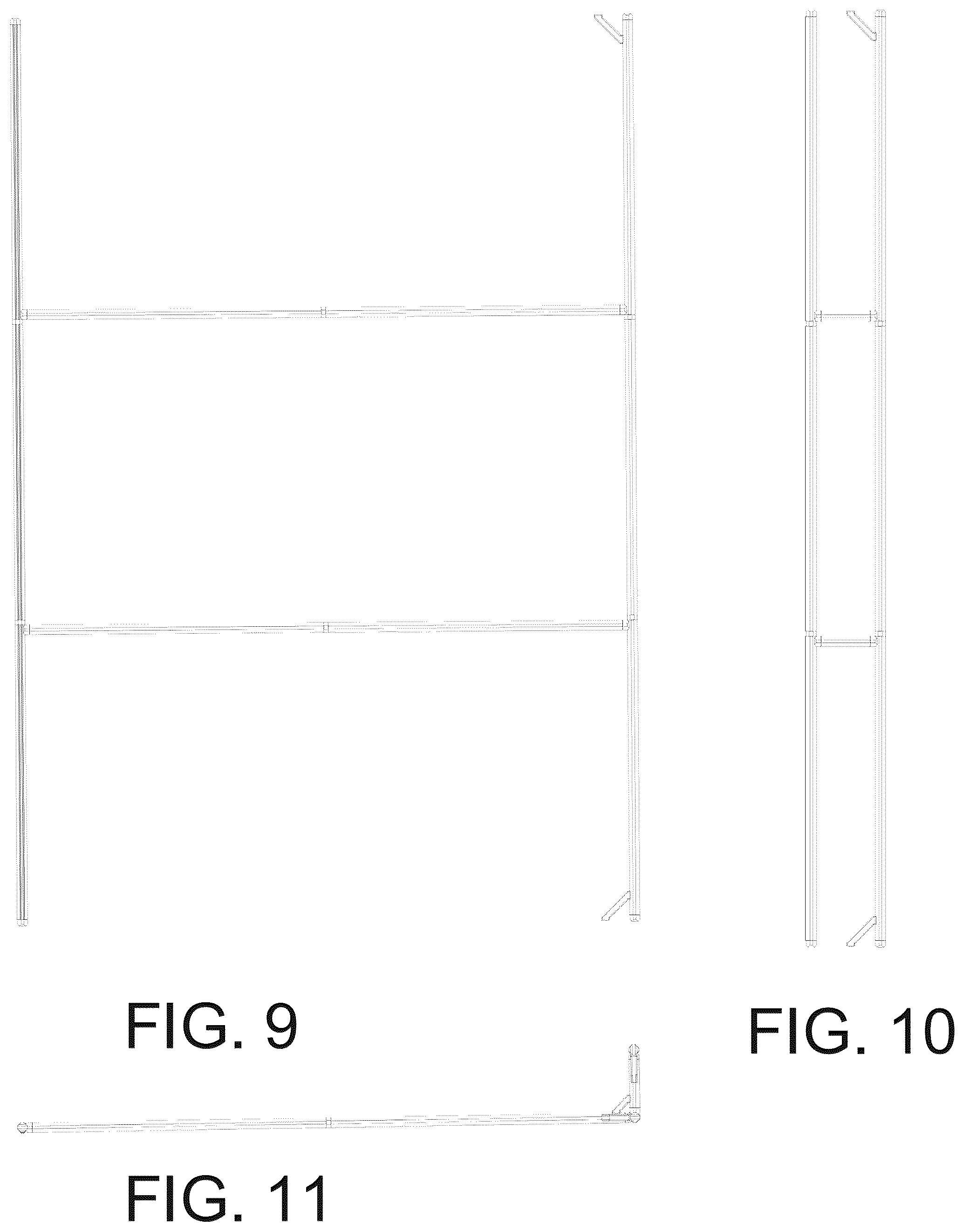 Patent USD1077956 Figure 8 – Virtual reality golf screen and frame