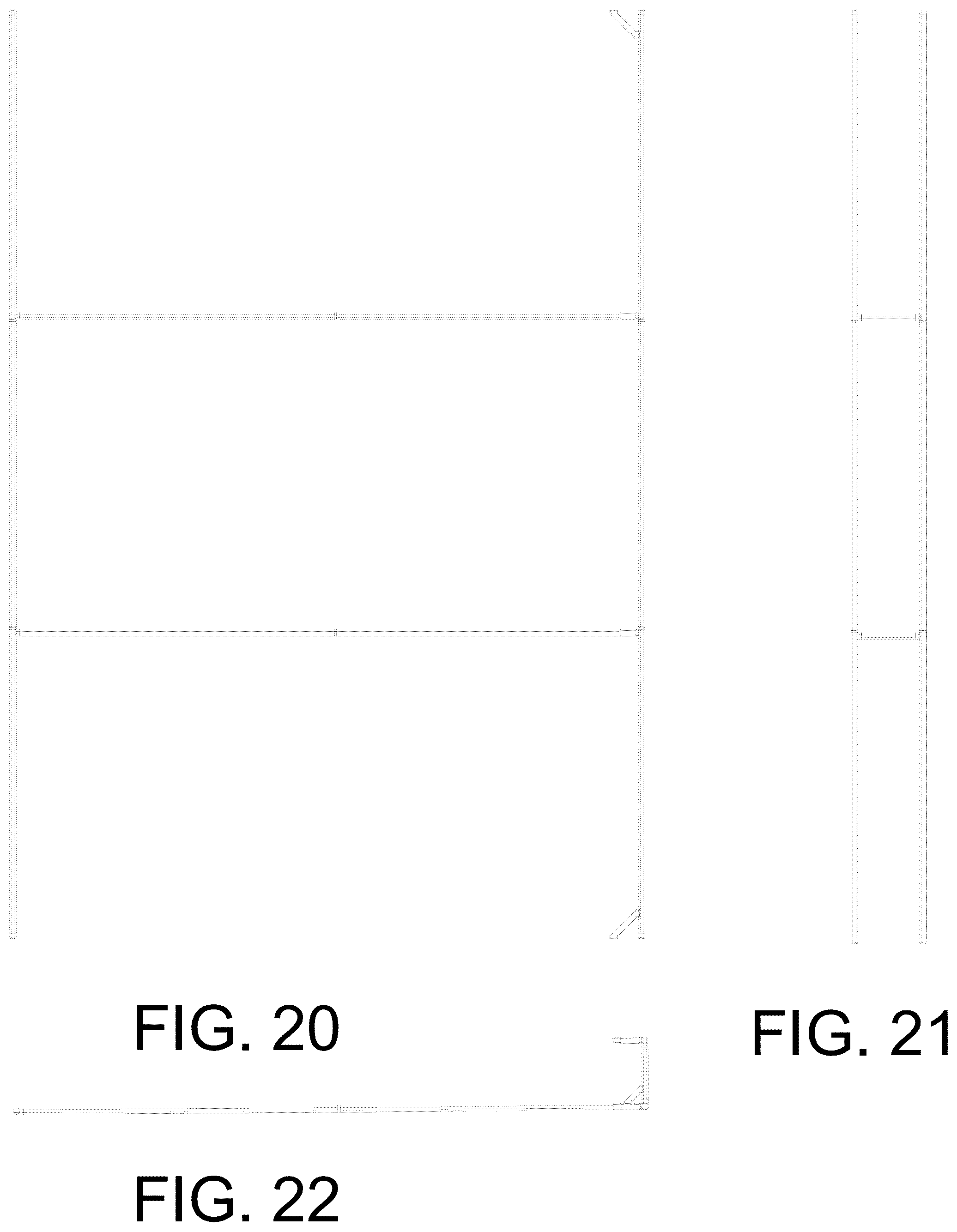 Patent USD1077956 Figure 16 – Virtual reality golf screen and frame