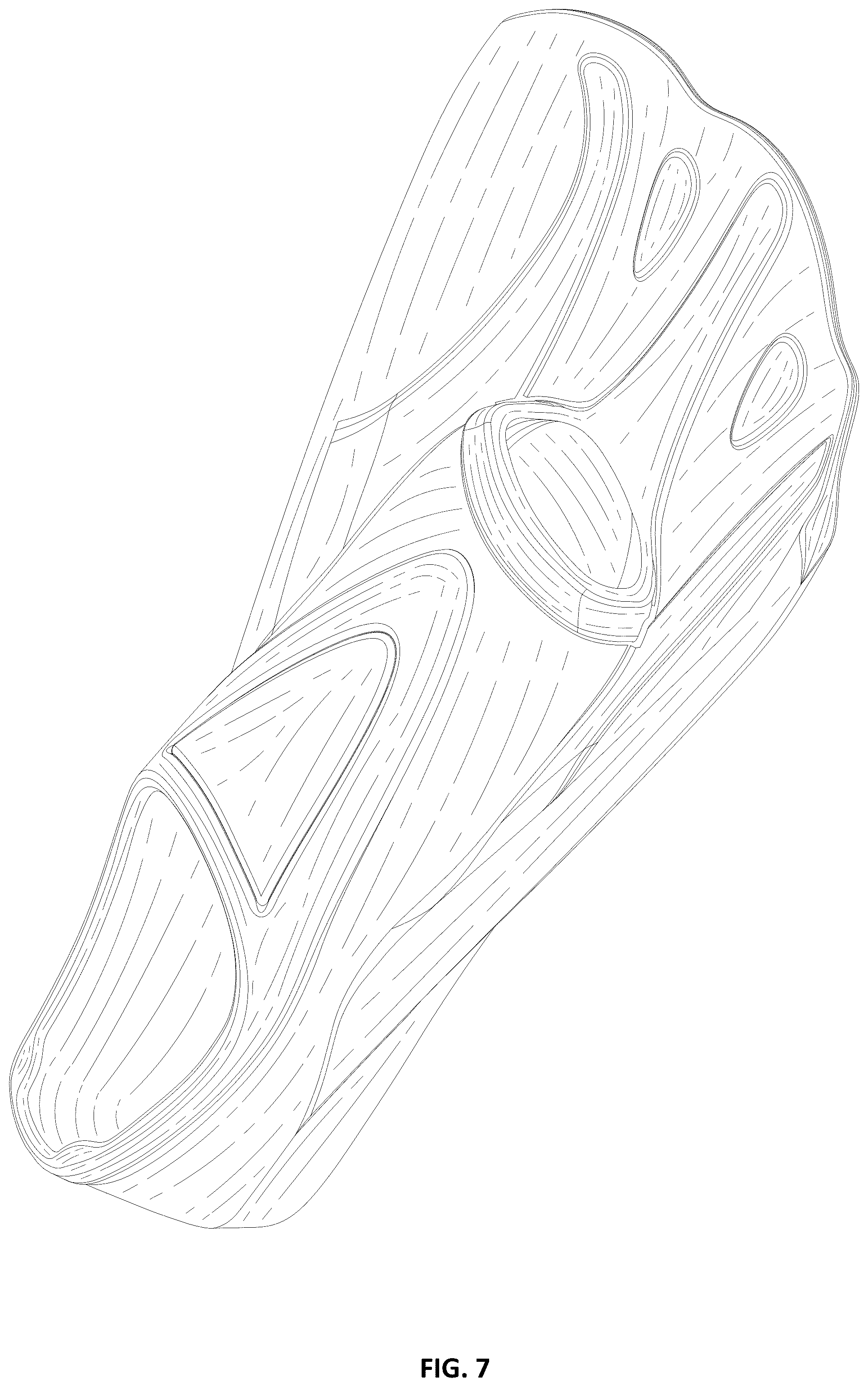 Patent USD1077958 Figure 7 – Swim fin