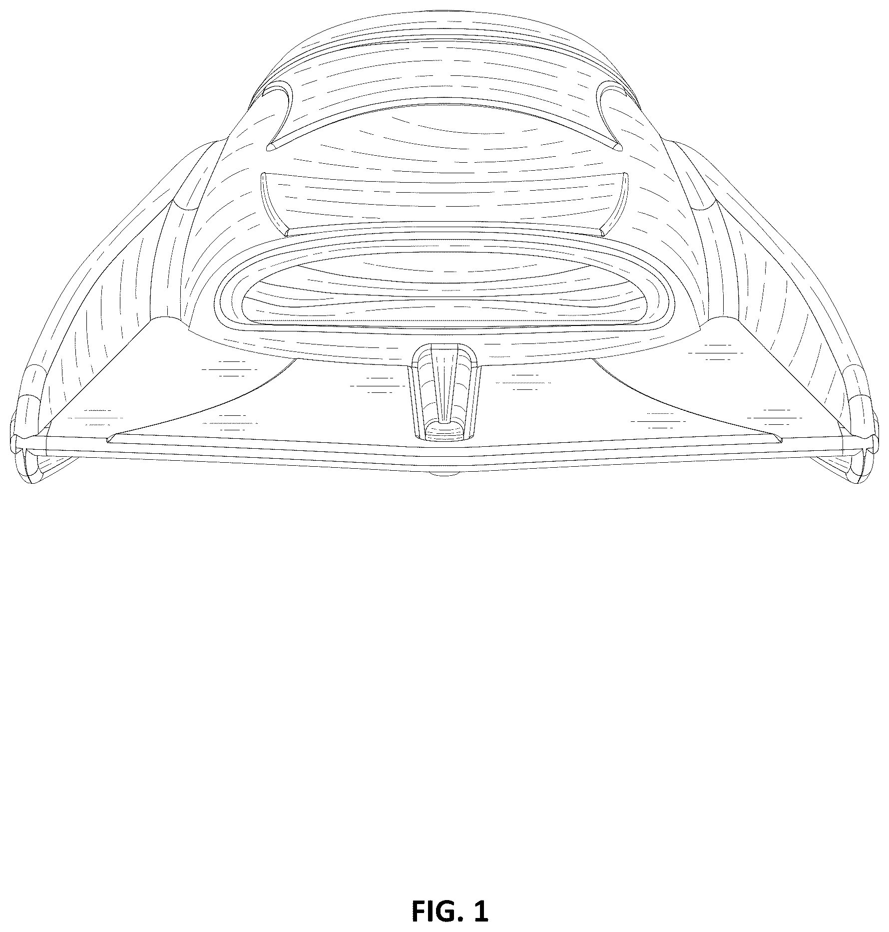 Patent USD1077959 Figure 1 – Swim fin