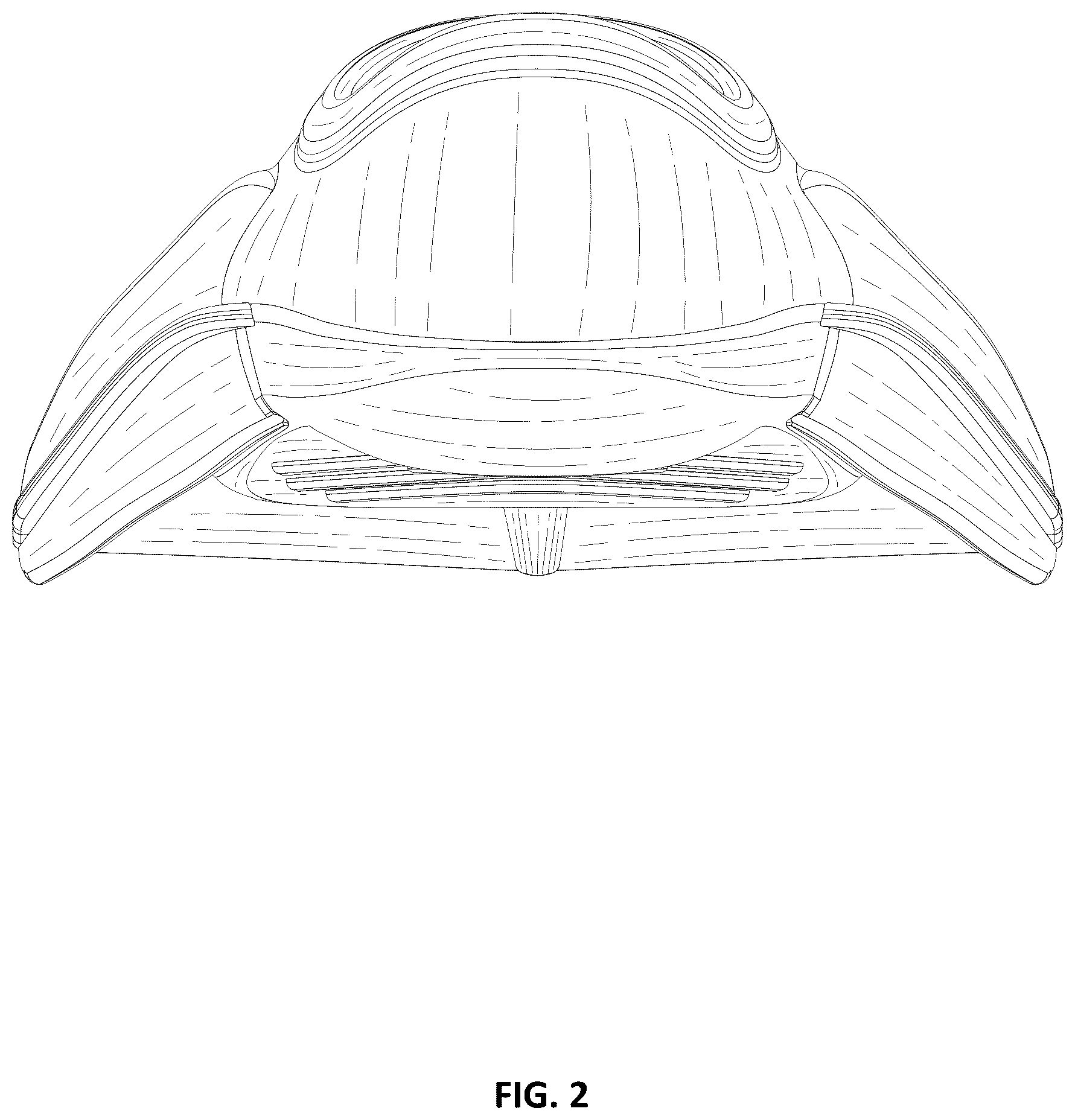 Patent USD1077959 Figure 2 – Swim fin