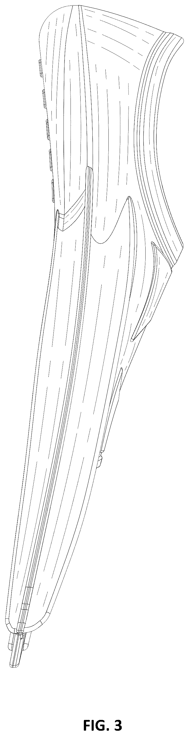 Patent USD1077959 Figure 3 – Swim fin