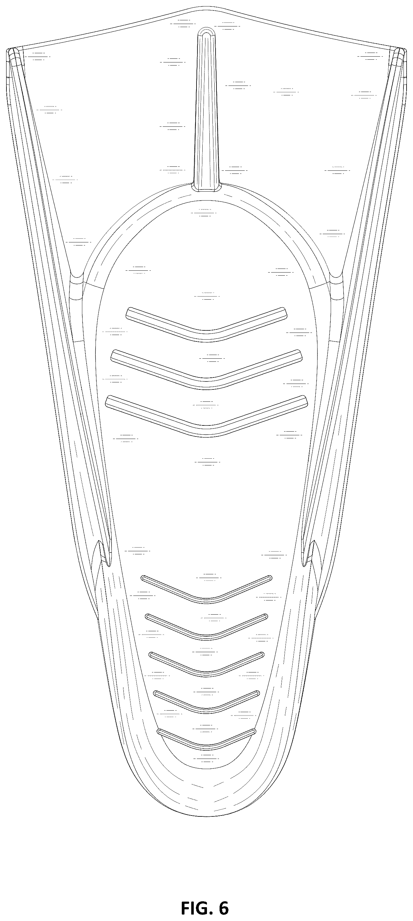 Patent USD1077959 Figure 6 – Swim fin
