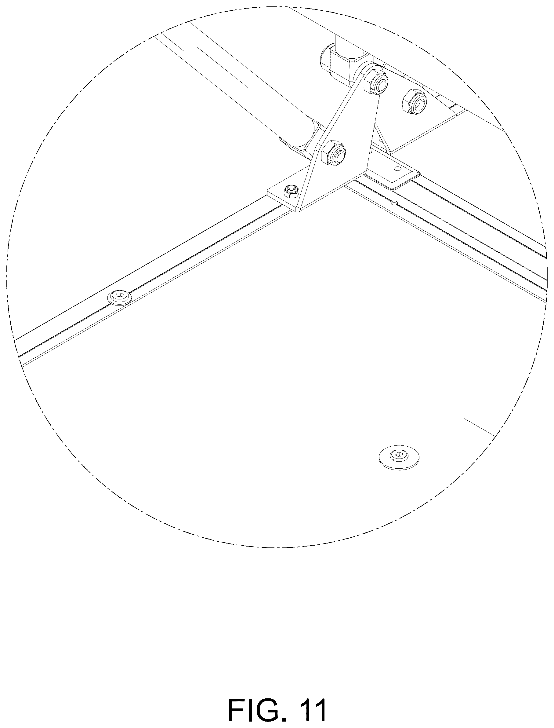 Patent USD1077962 Figure 11 – Rooftop tent frame