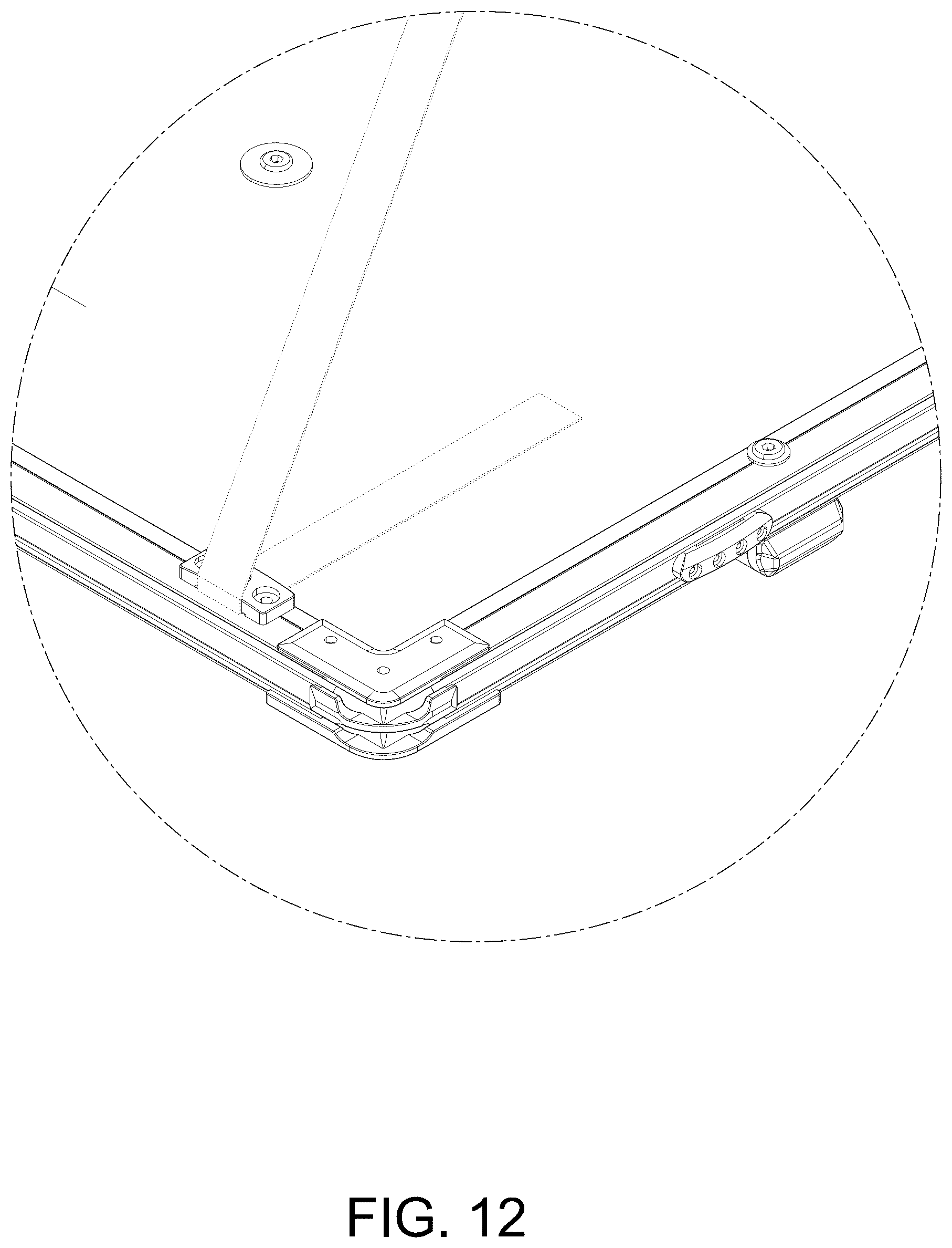 Patent USD1077962 Figure 12 – Rooftop tent frame