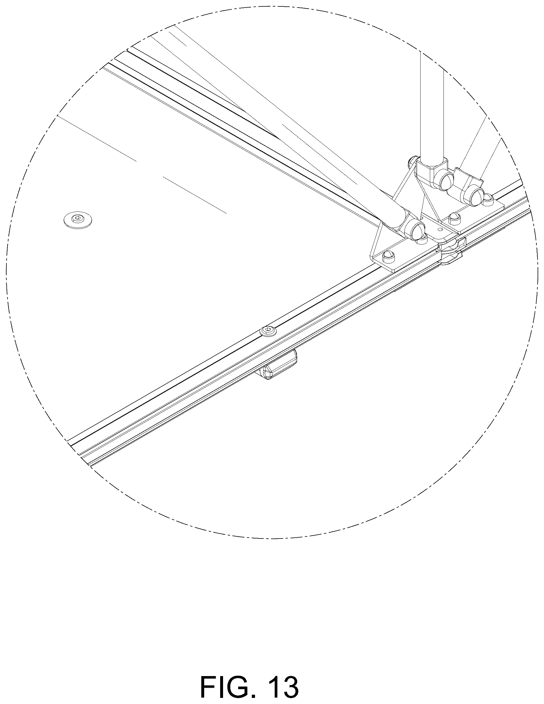 Patent USD1077962 Figure 13 – Rooftop tent frame